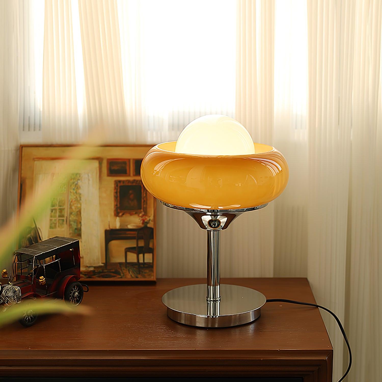 Solise Glass Retro Table Lamp
