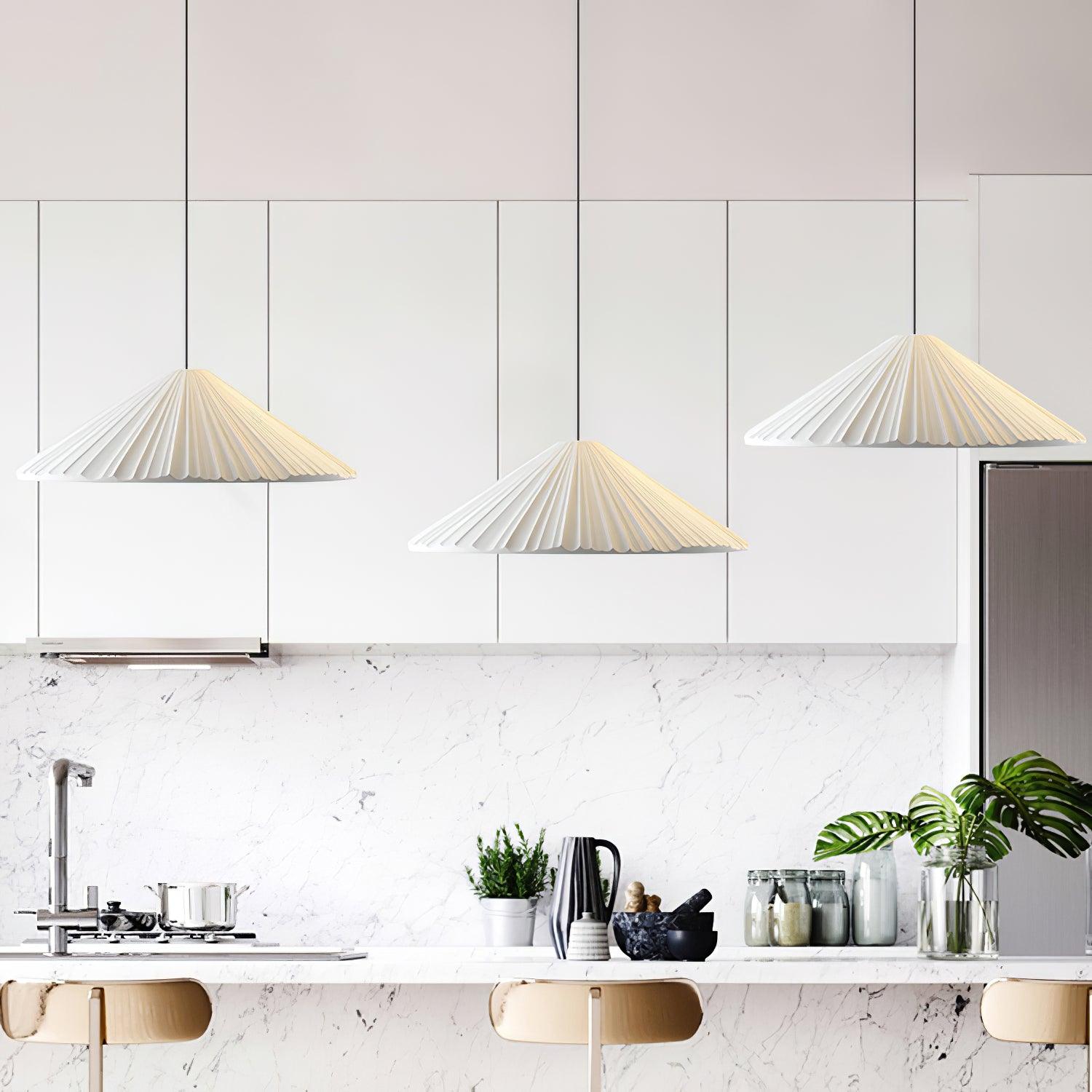 Cone Hat Resin Pendant Lamp