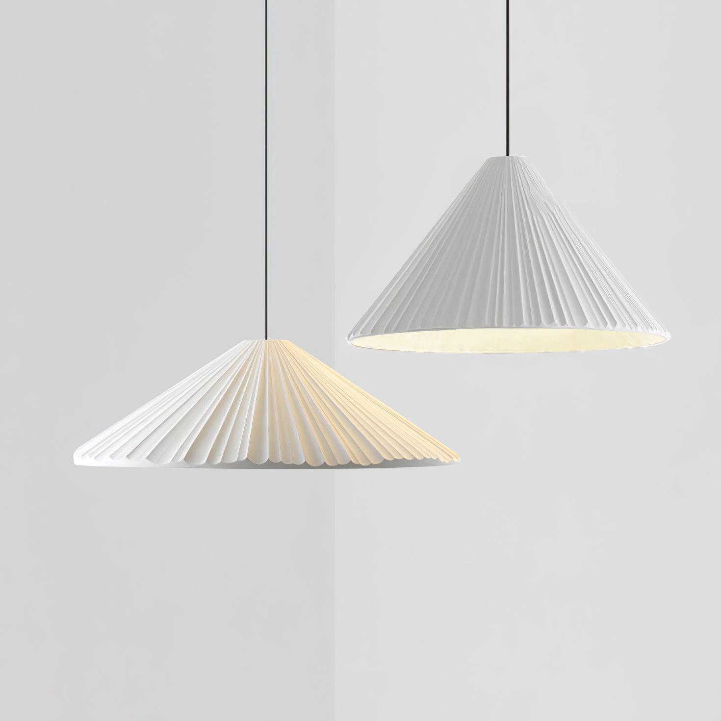 Cone Hat Resin Pendant Lamp
