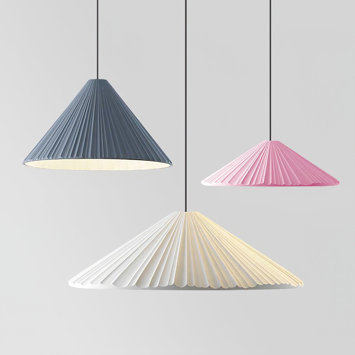 Cone Hat Resin Pendant Lamp