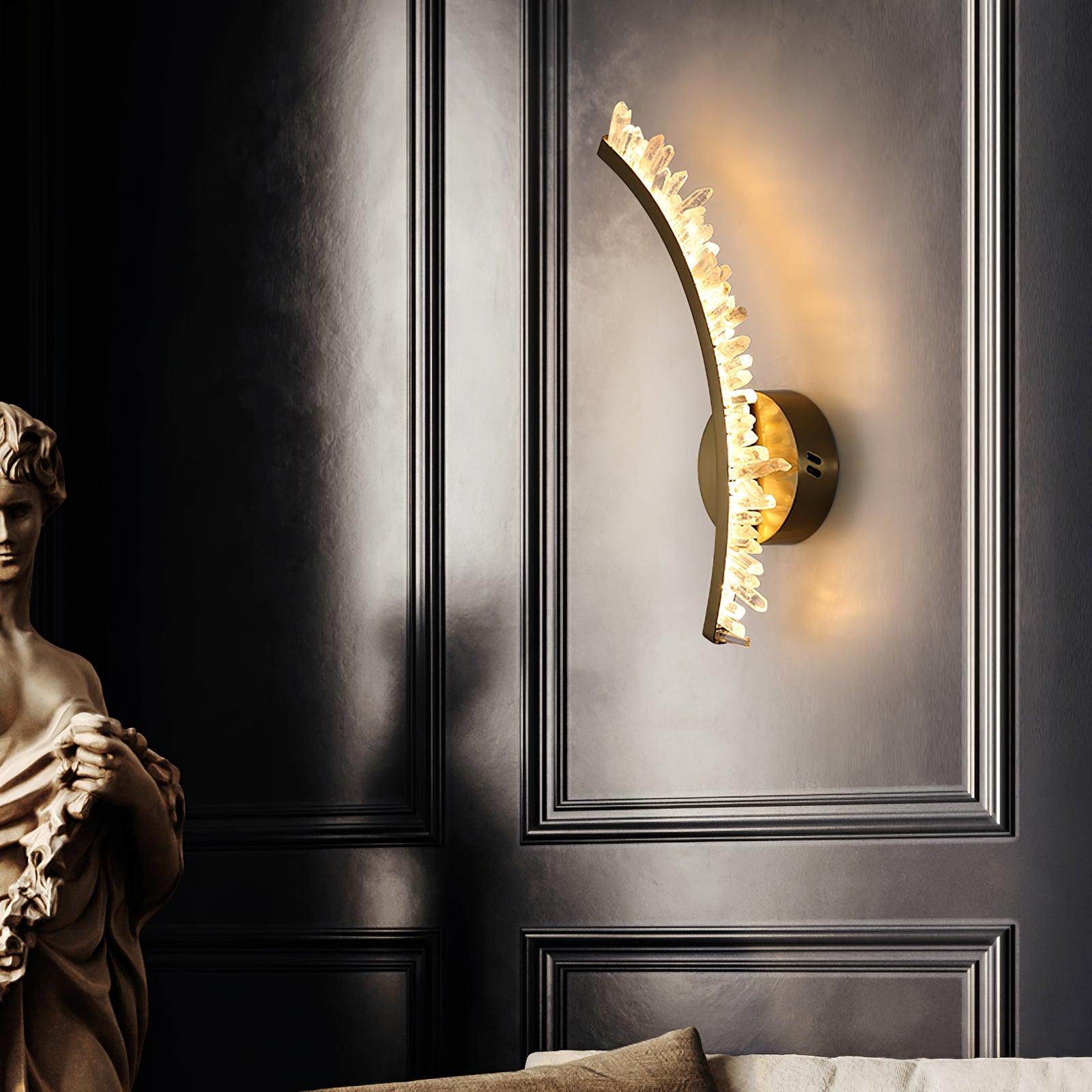 Celo Premium Nordic Art Crystal Wall Light