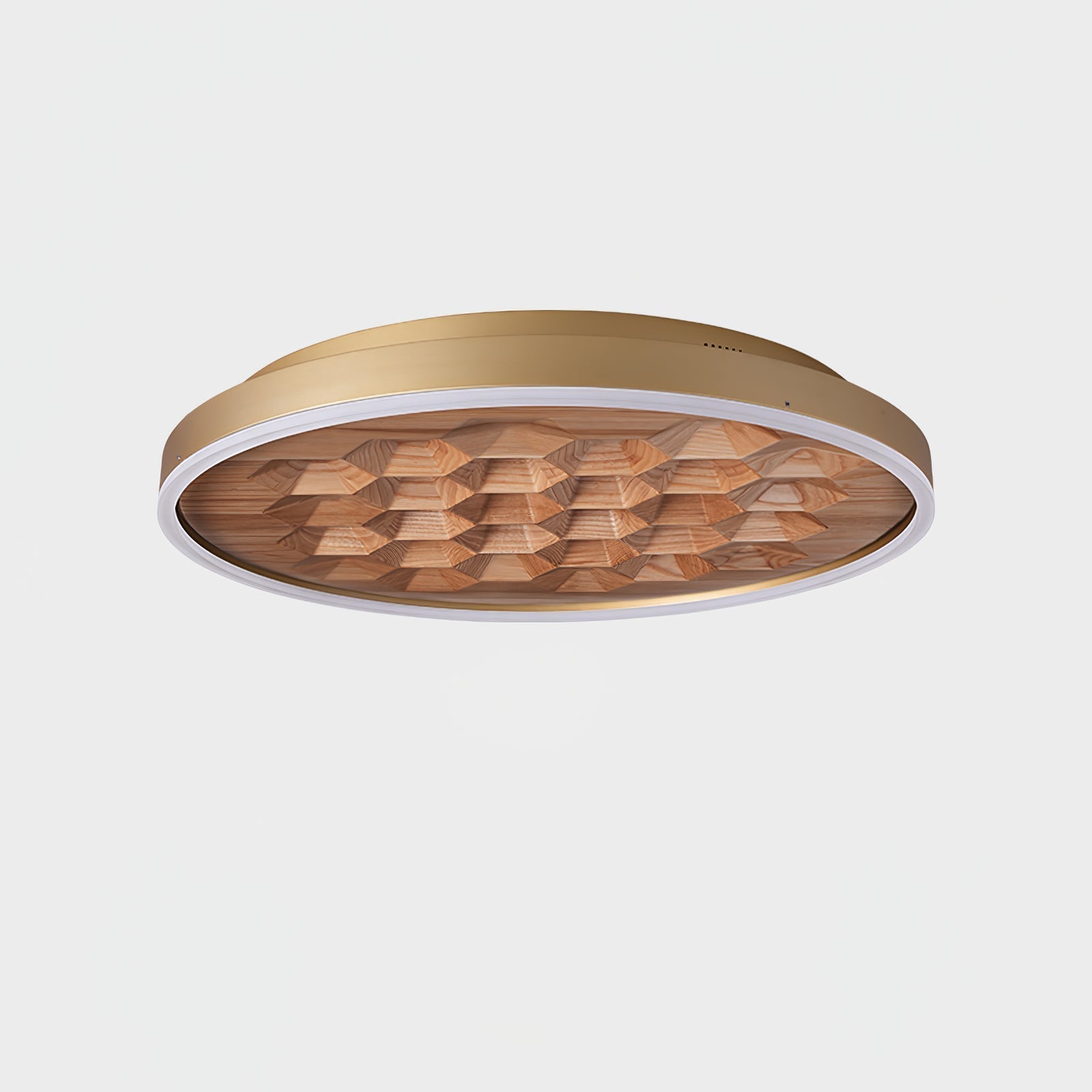 Cevynira Textured Bronze Flush Mount