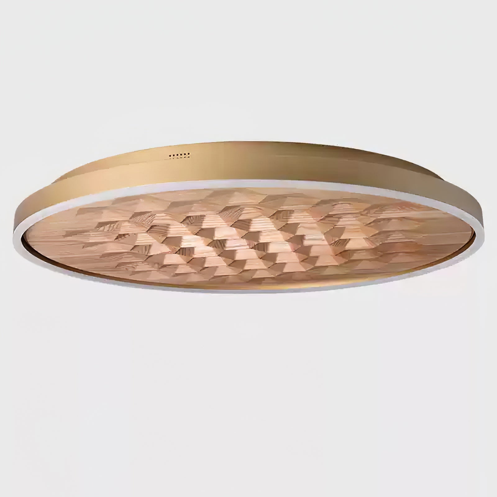 Cevynira Textured Bronze Flush Mount