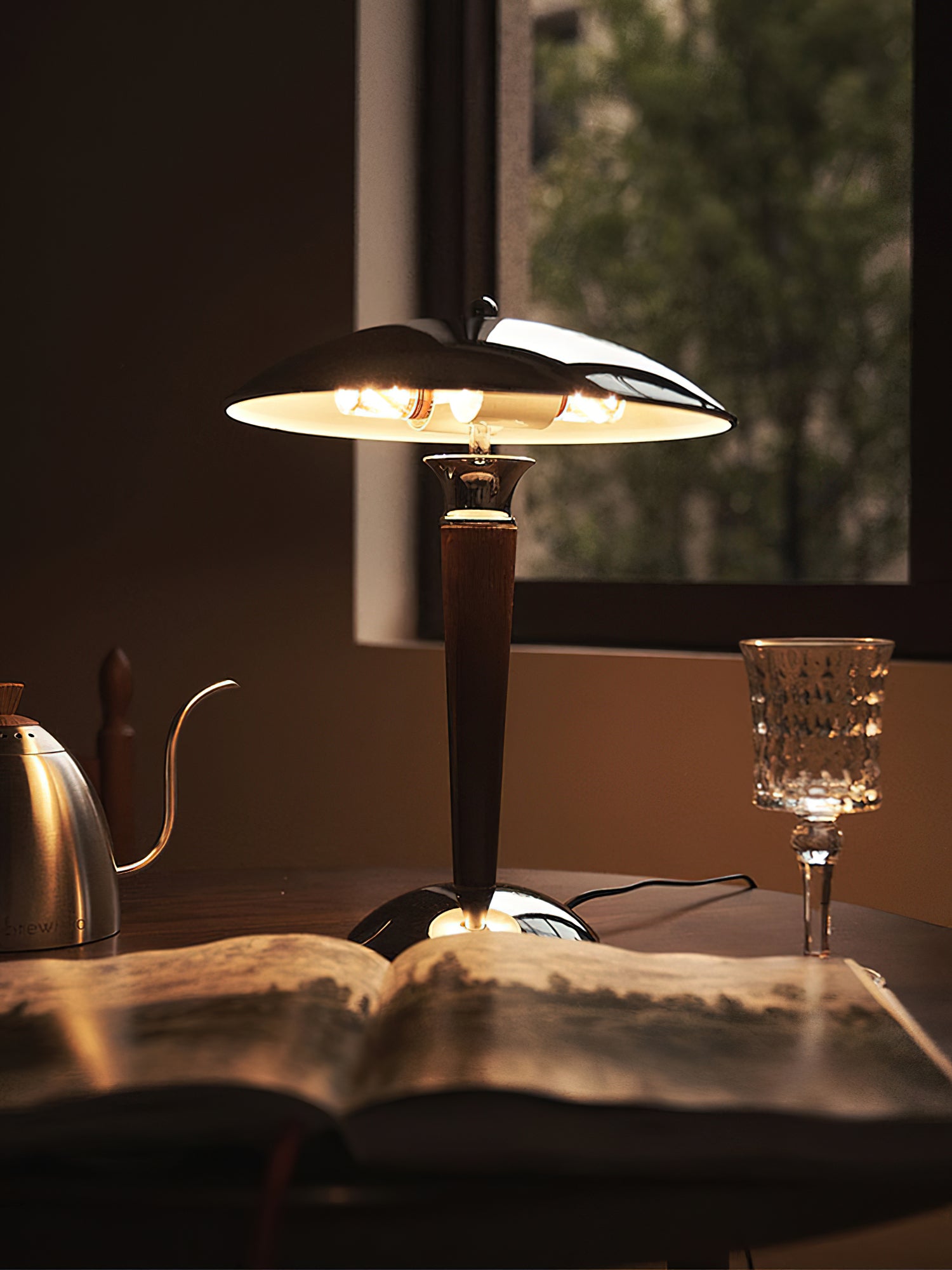 Orion Luxe Helmet Table Lamp