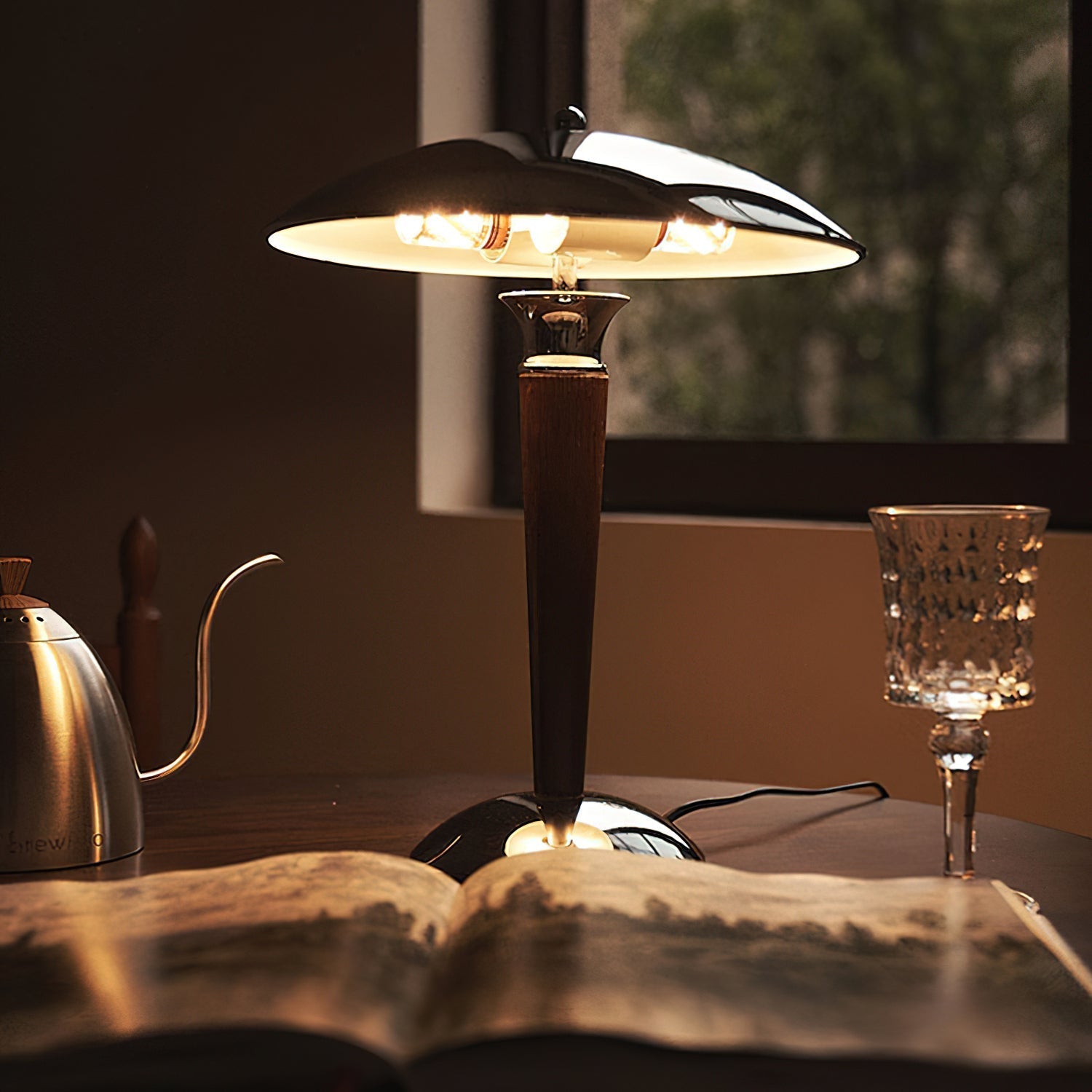 Orion Luxe Helmet Table Lamp