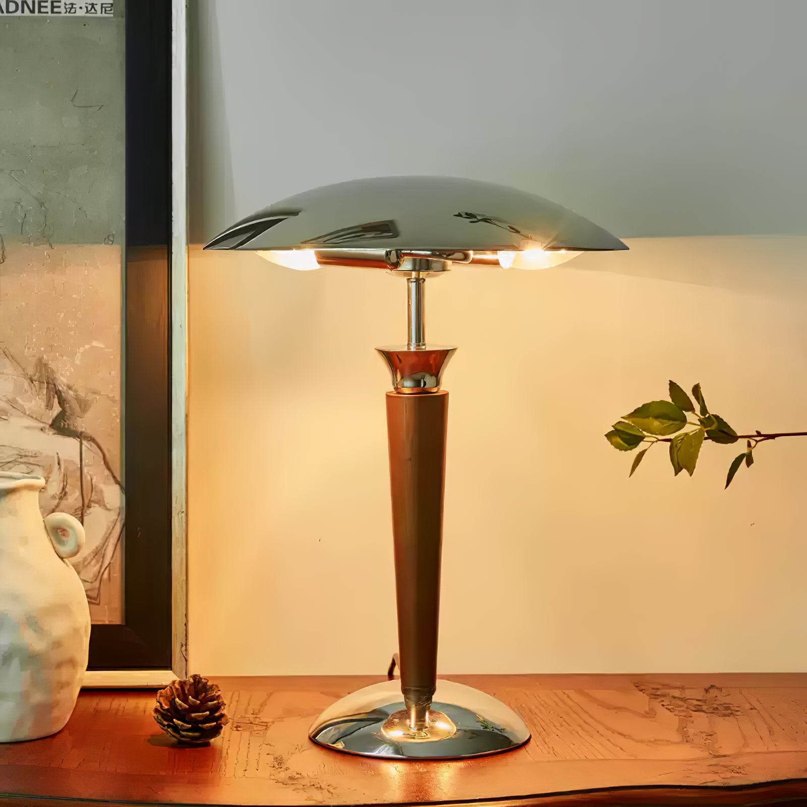 Orion Luxe Helmet Table Lamp