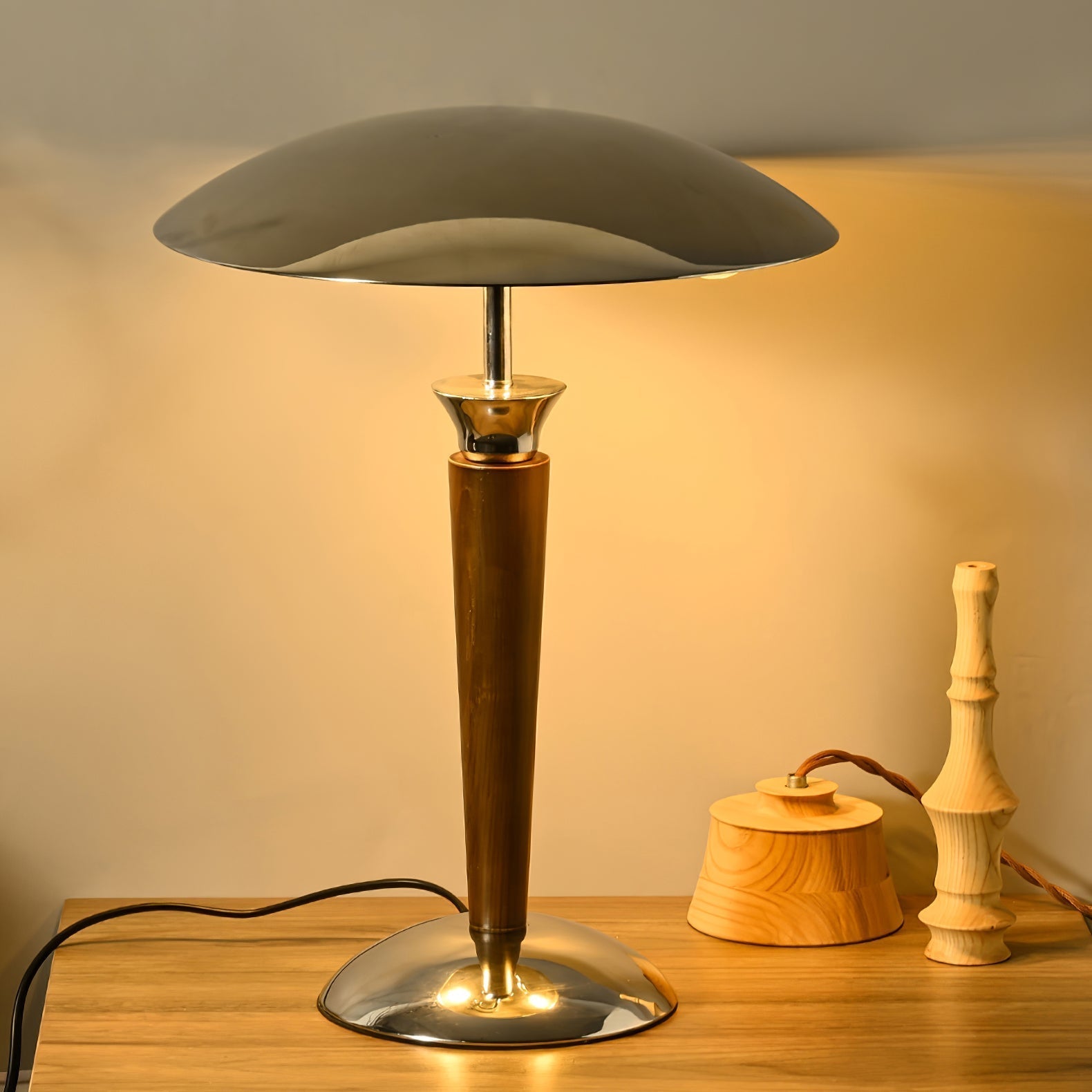 Orion Luxe Helmet Table Lamp