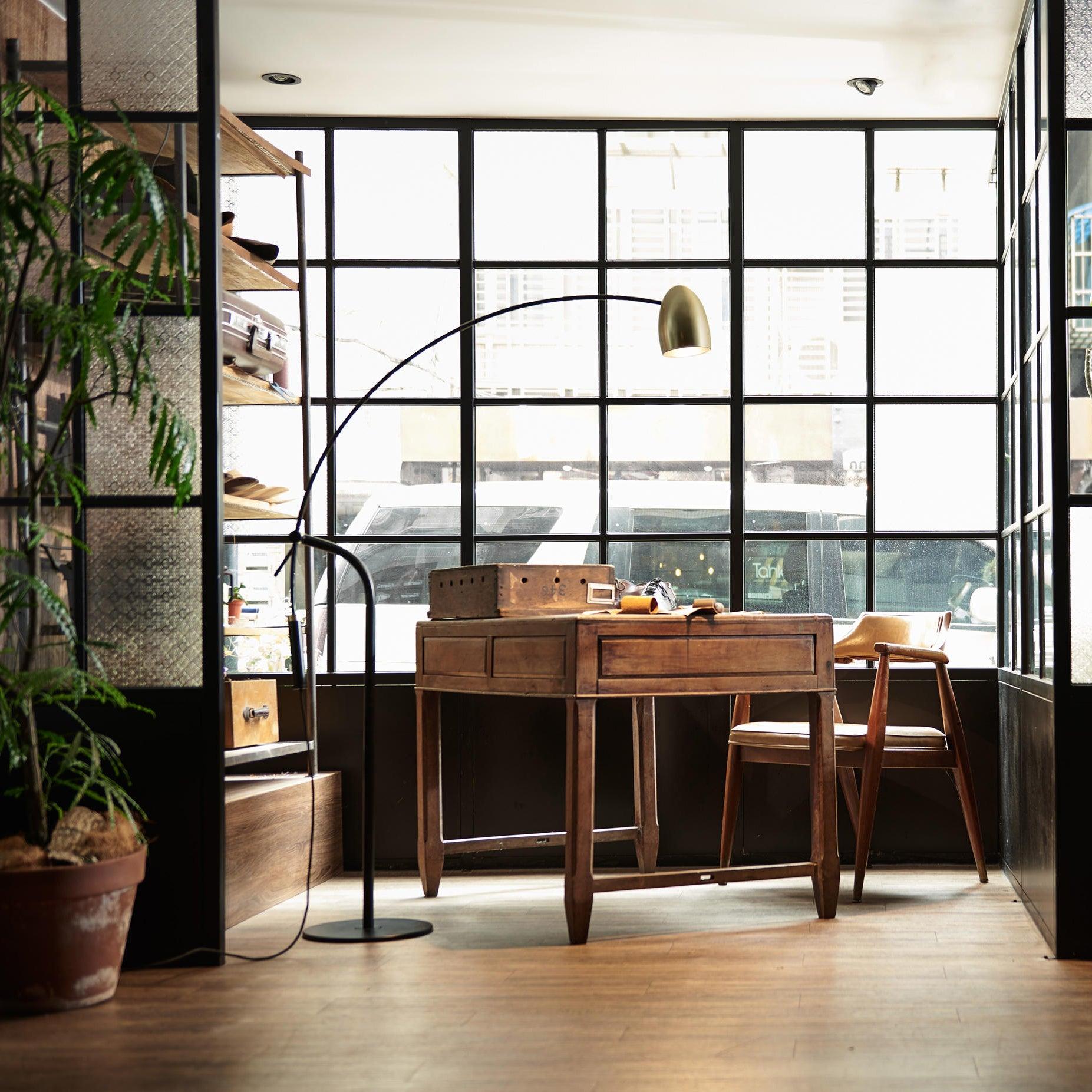 Arc Modern LED Floor Lamp