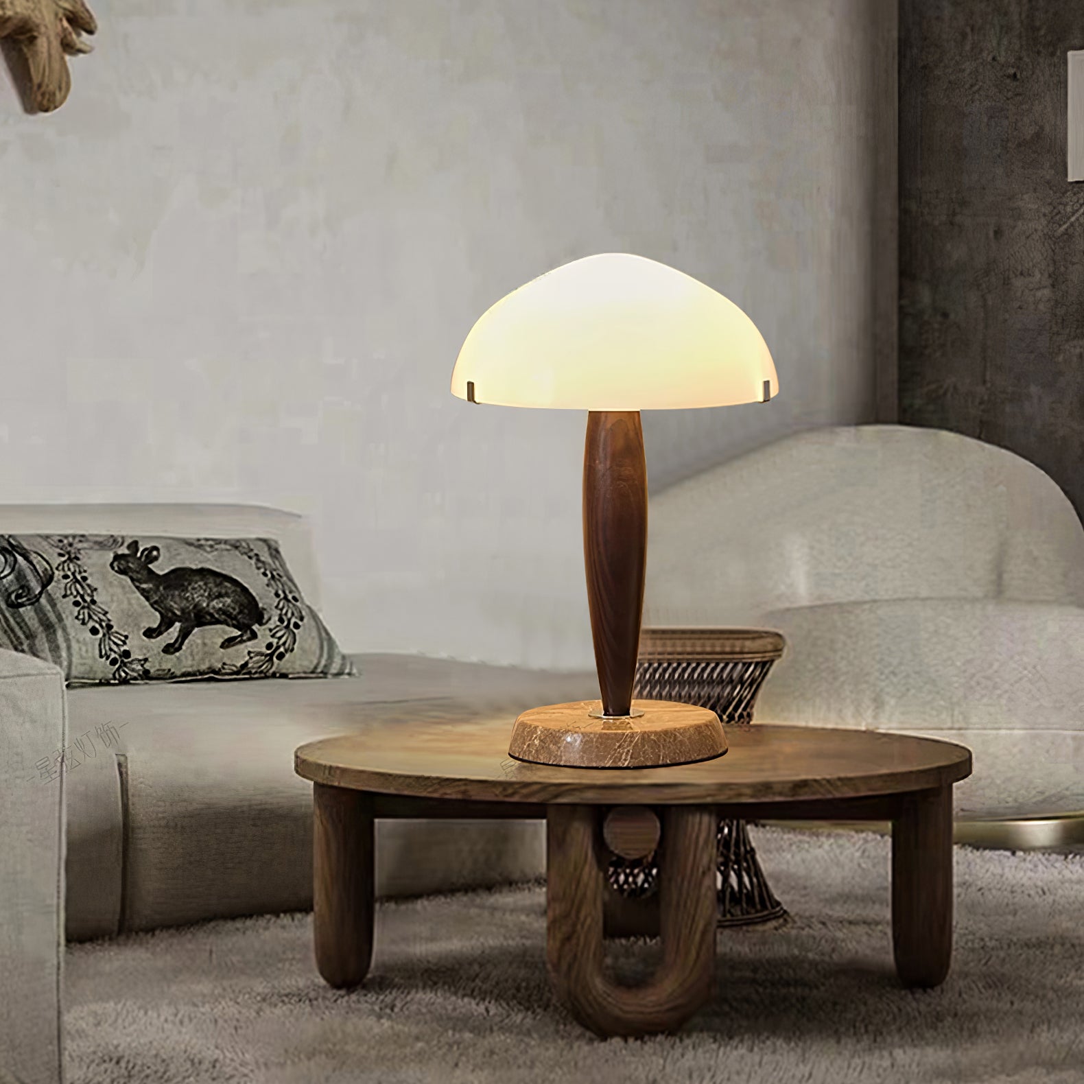 Emerson Wood Table Lamp