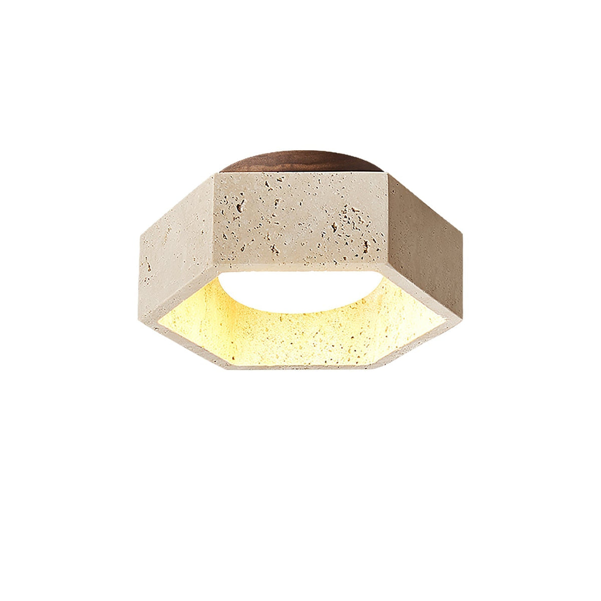 Noriaine Travertine Ceiling Light