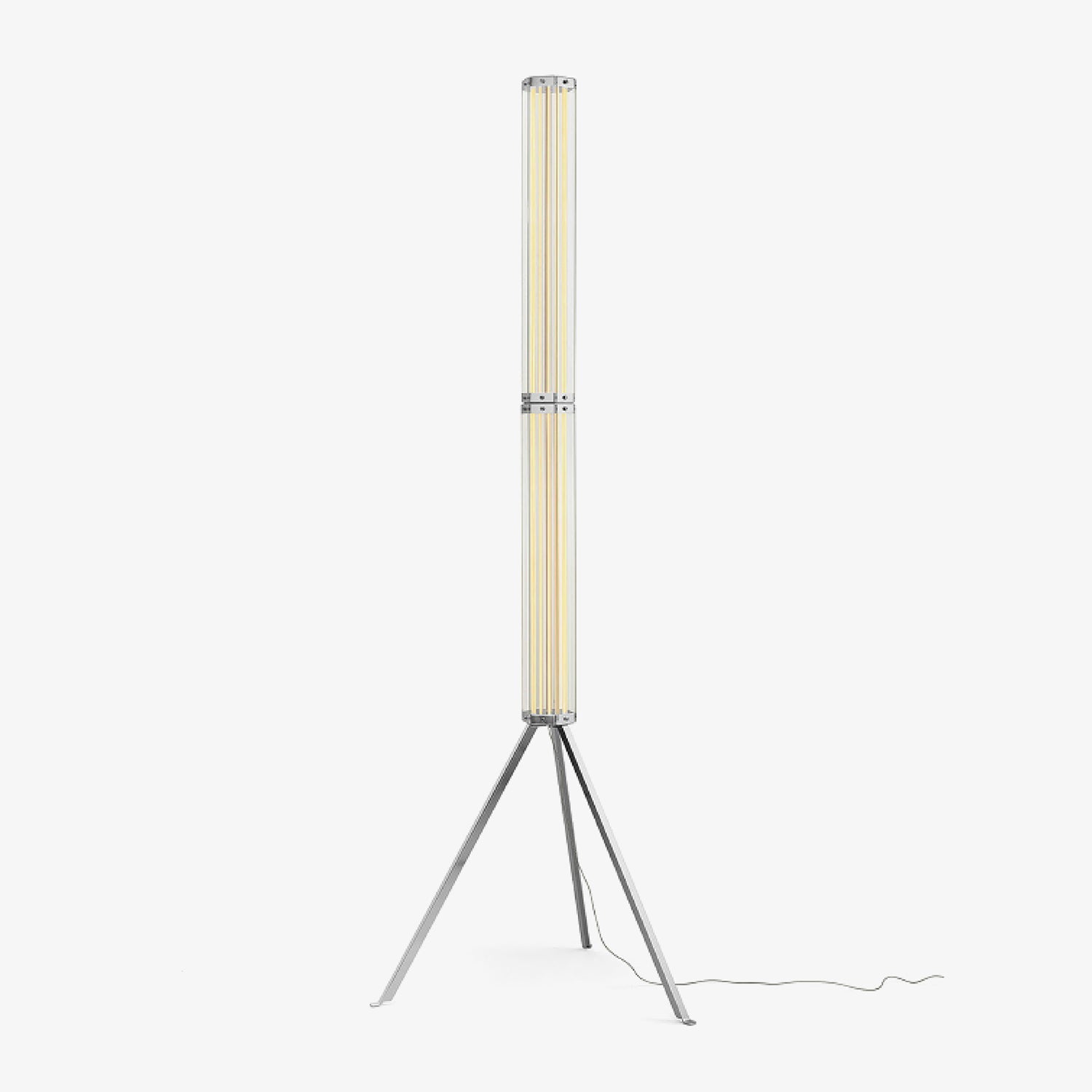 Thessan Hexagonal Glass Floor Lamp