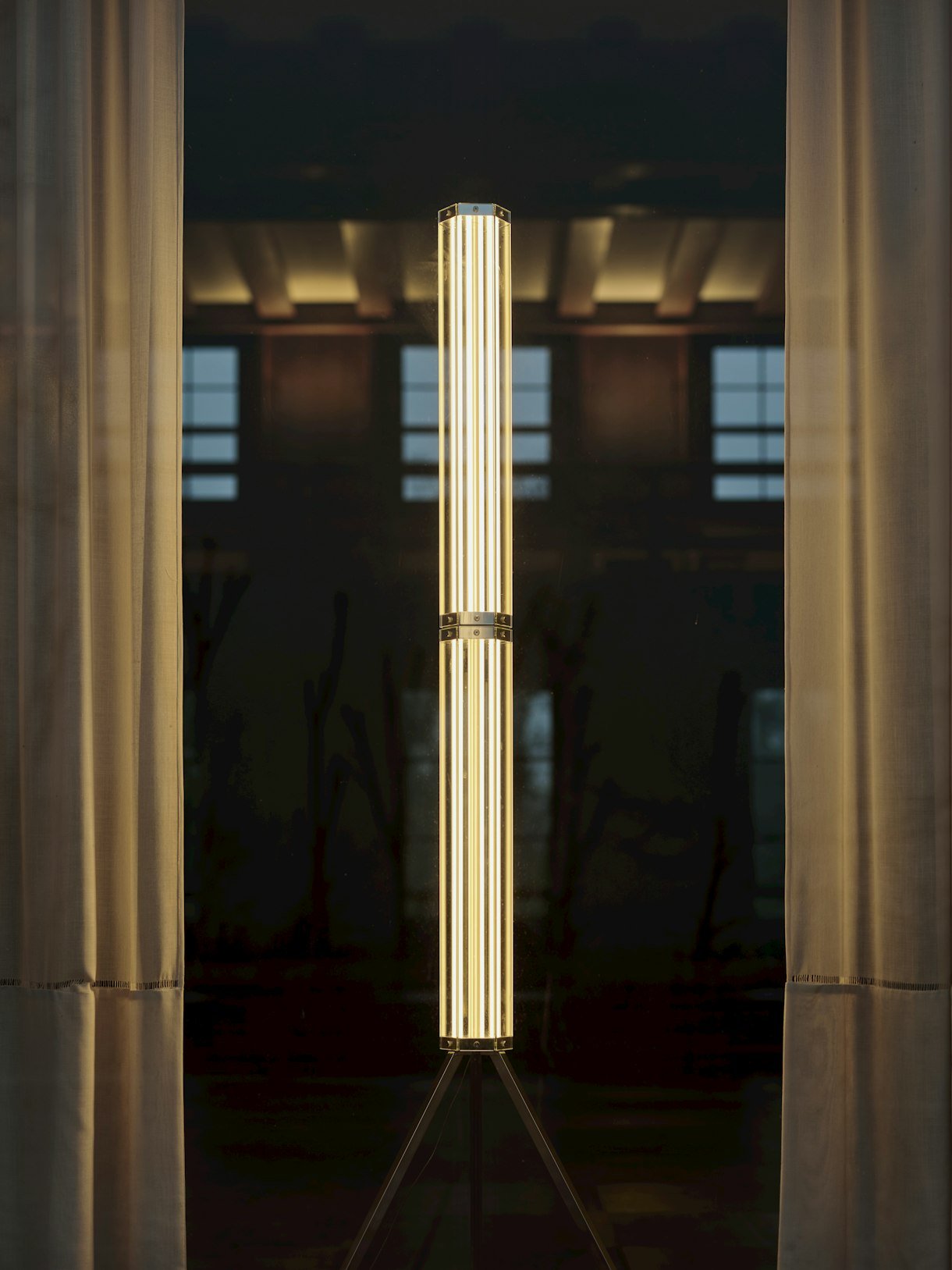 Hexagonal Glass Pendant Lamp