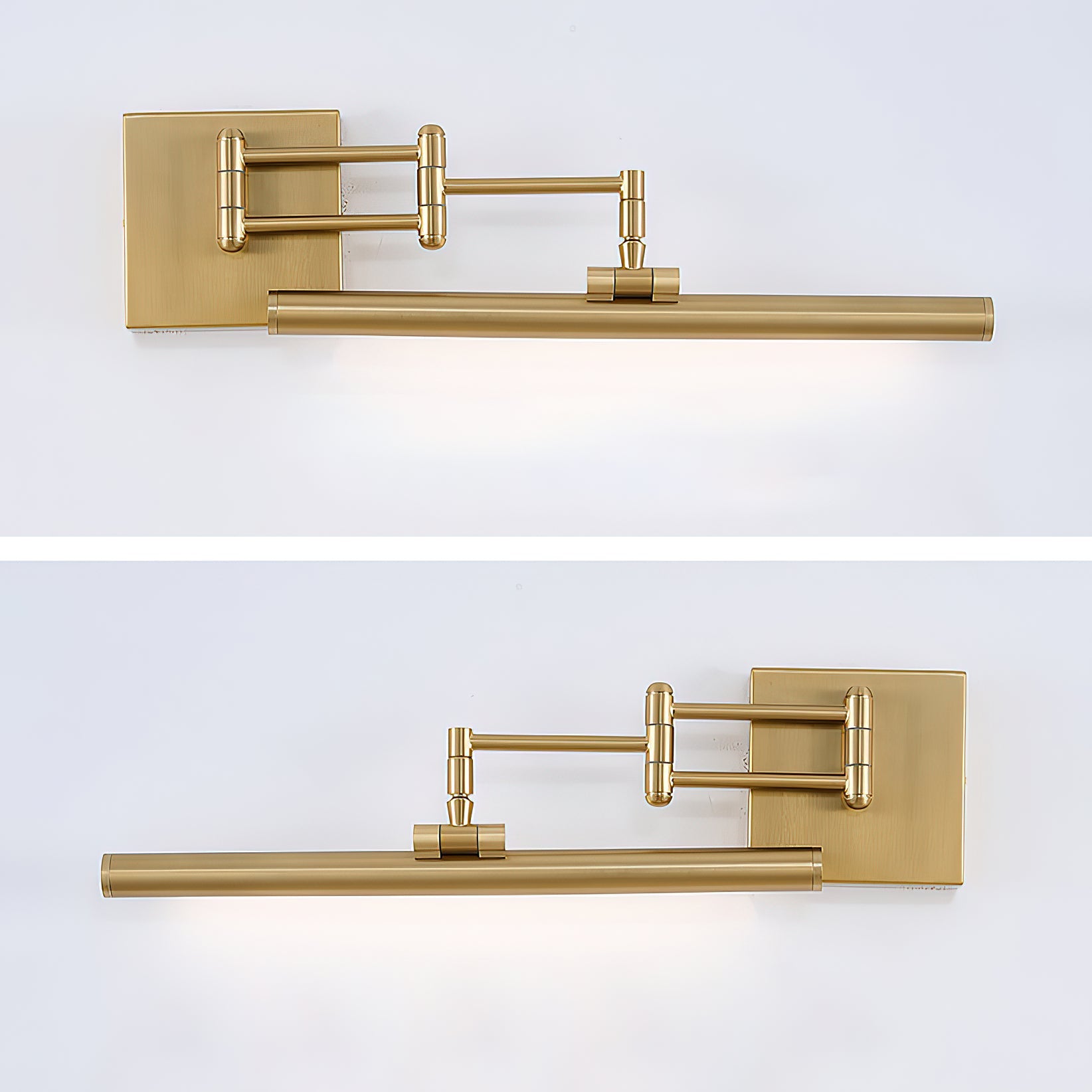 Glencrest Stokes Brass Indoor Wall Light
