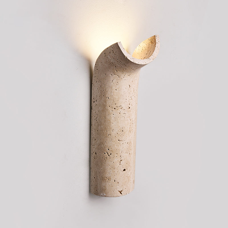 Tula Travertine Wall Lamp
