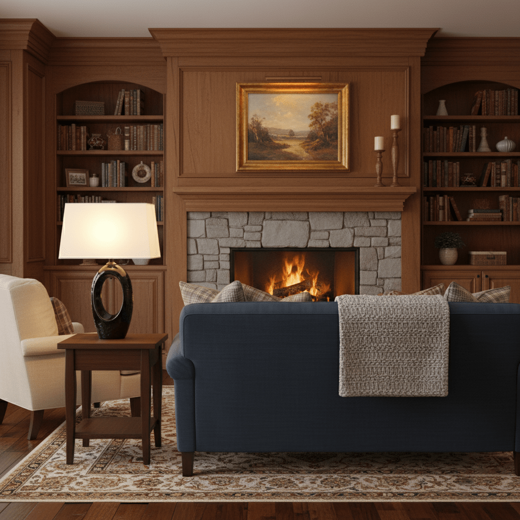 Vesperon Oval Ceramic Table Lamp
