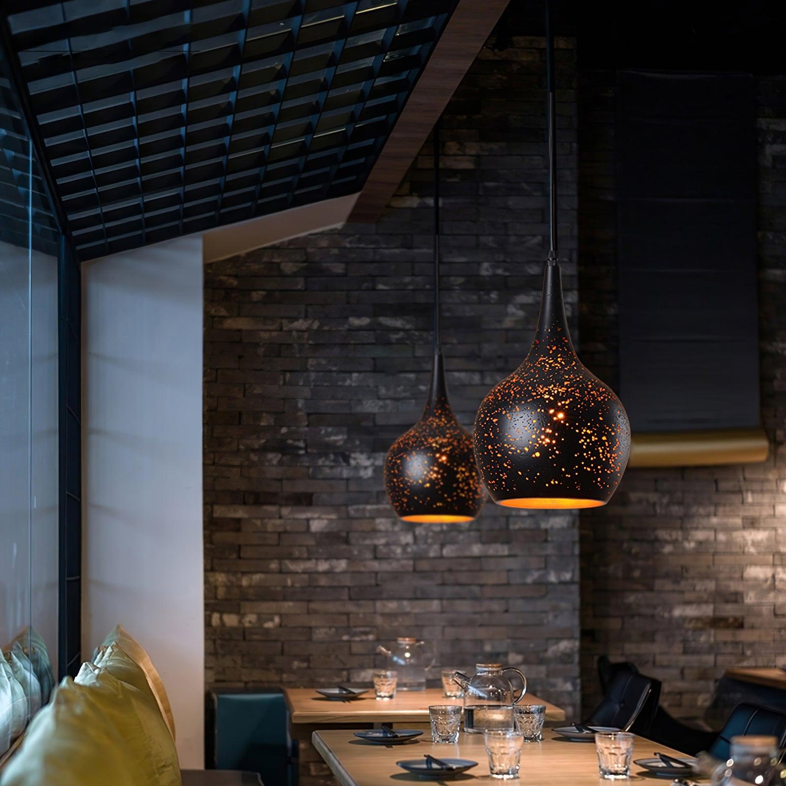 Calania Hollow Industrial Pendant Lamp