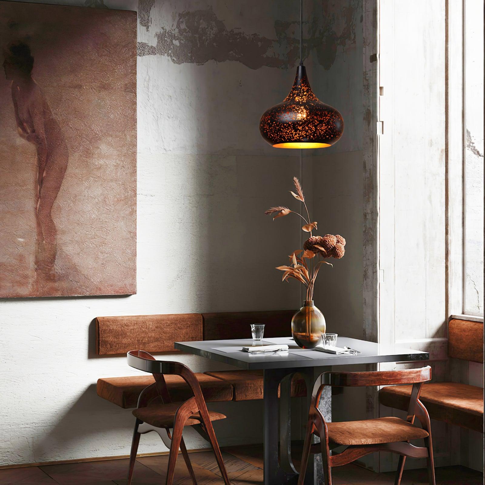 Calania Hollow Industrial Pendant Lamp
