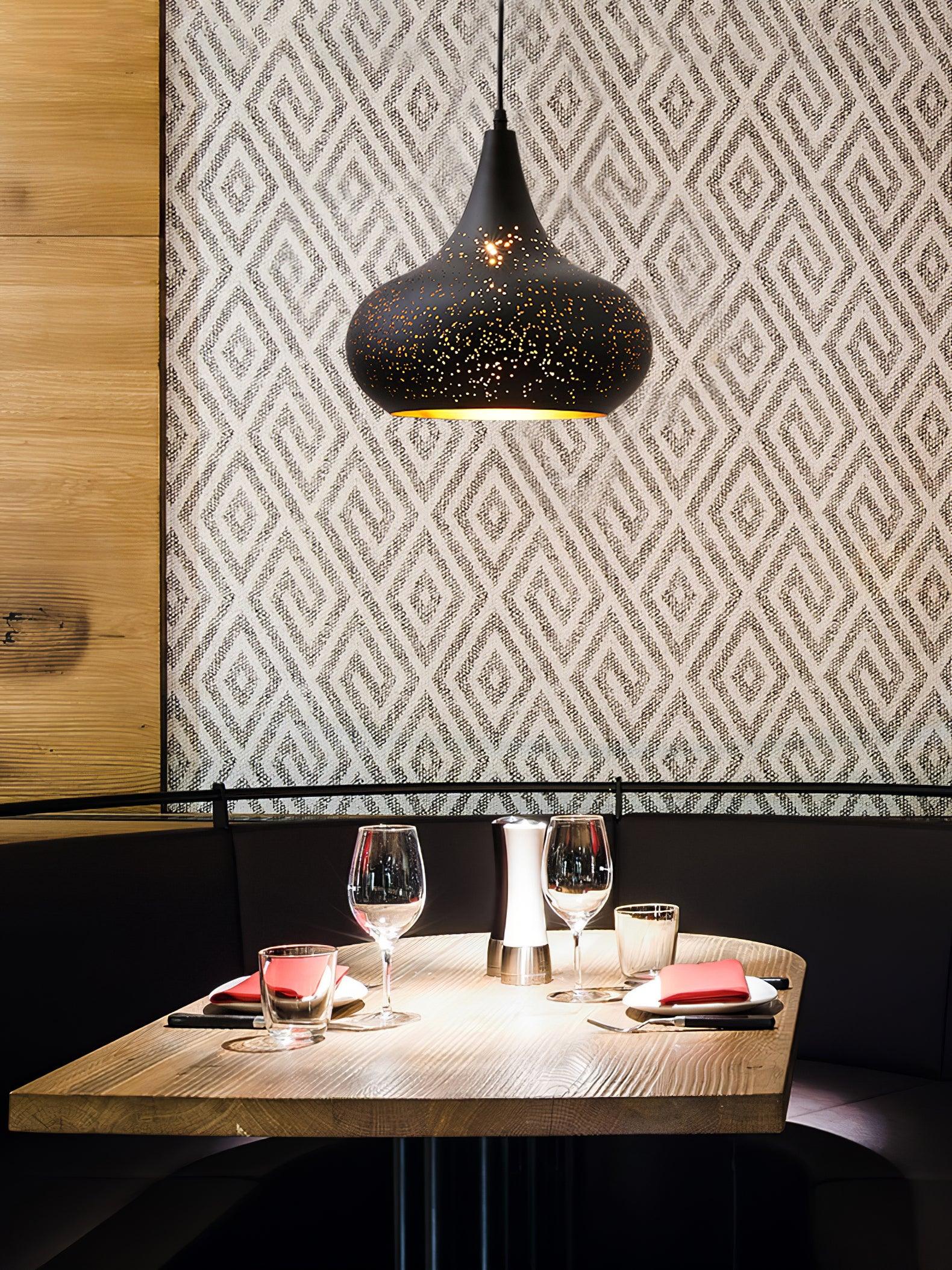 Calania Hollow Industrial Pendant Lamp