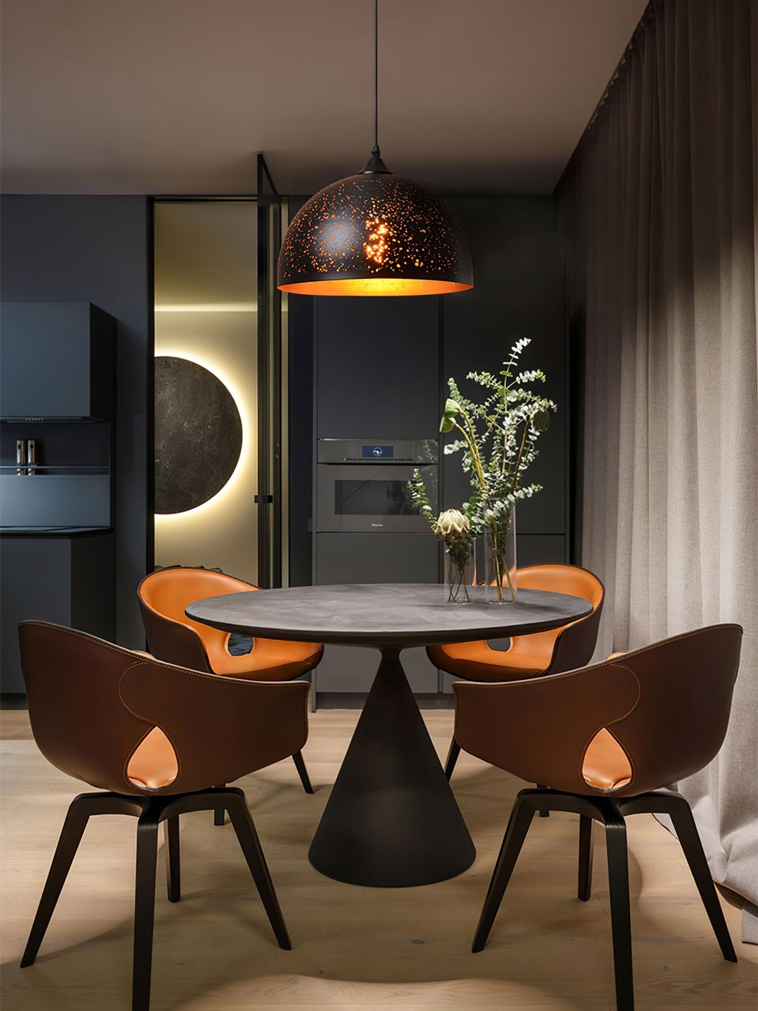 Calania Hollow Industrial Pendant Lamp