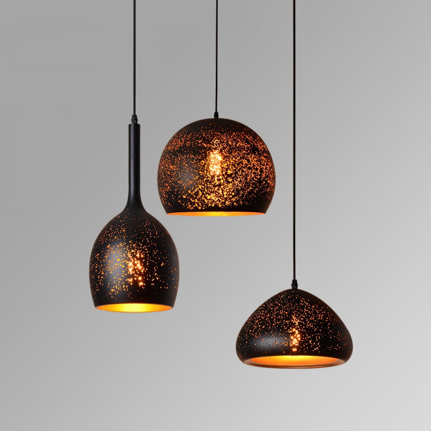 Calania Hollow Industrial Pendant Lamp