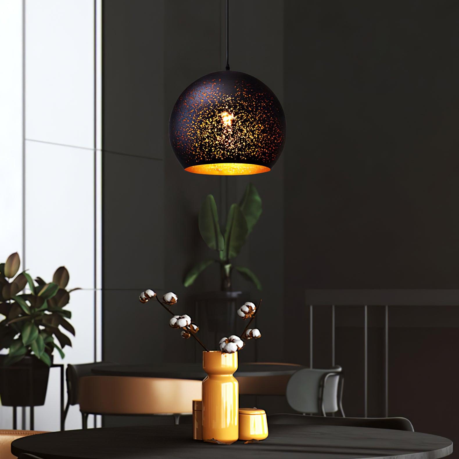 Calania Hollow Industrial Pendant Lamp