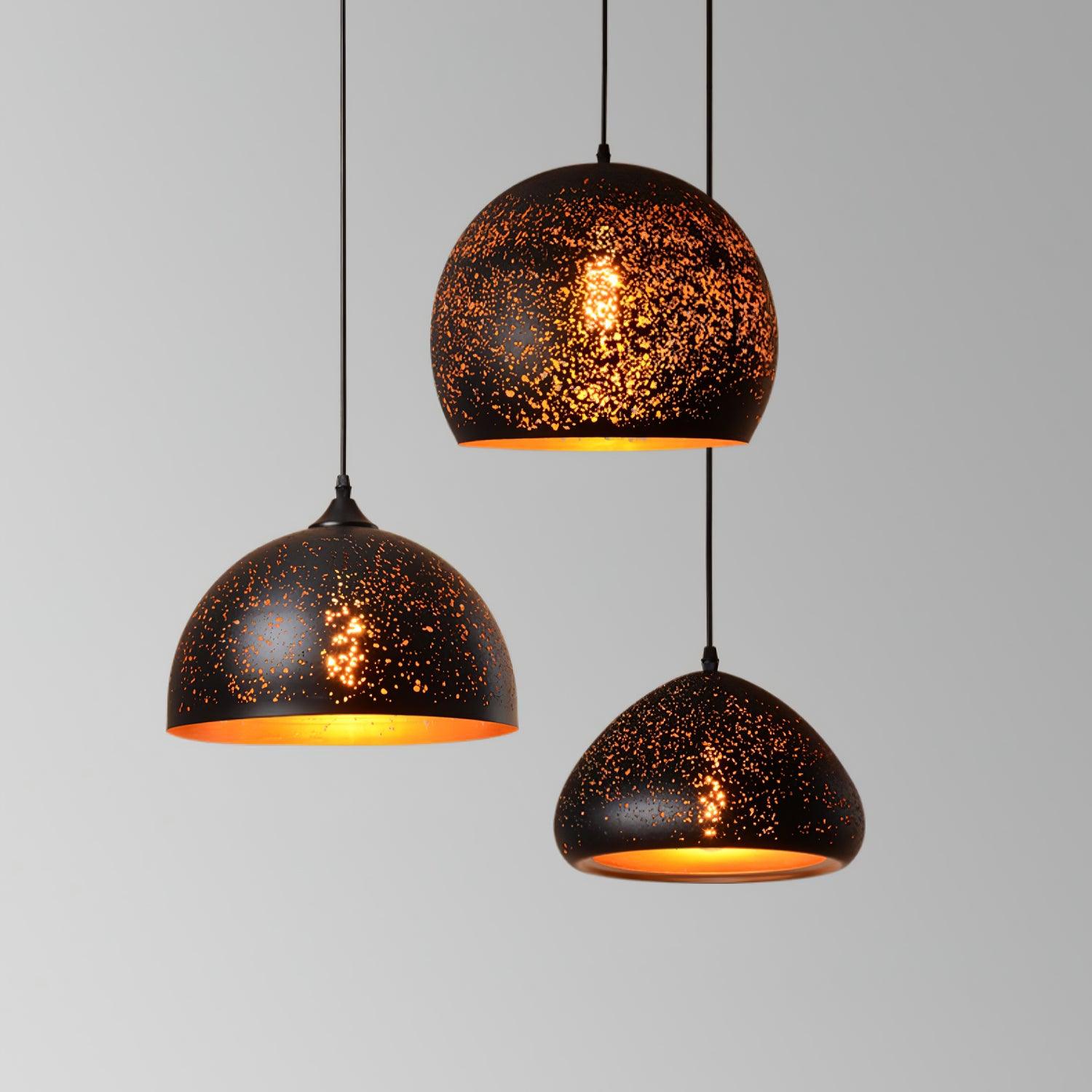 Calania Hollow Industrial Pendant Lamp