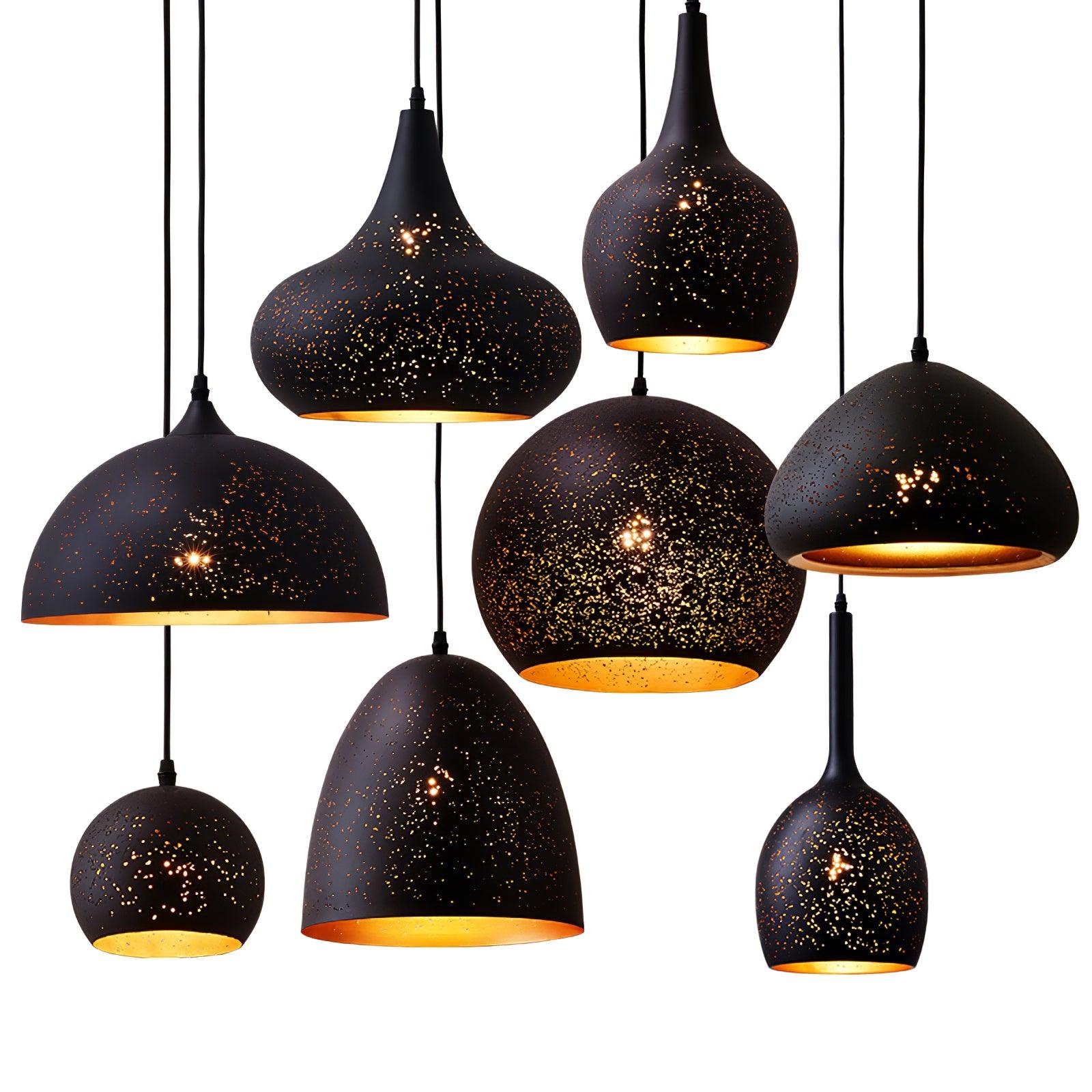 Calania Hollow Industrial Pendant Lamp