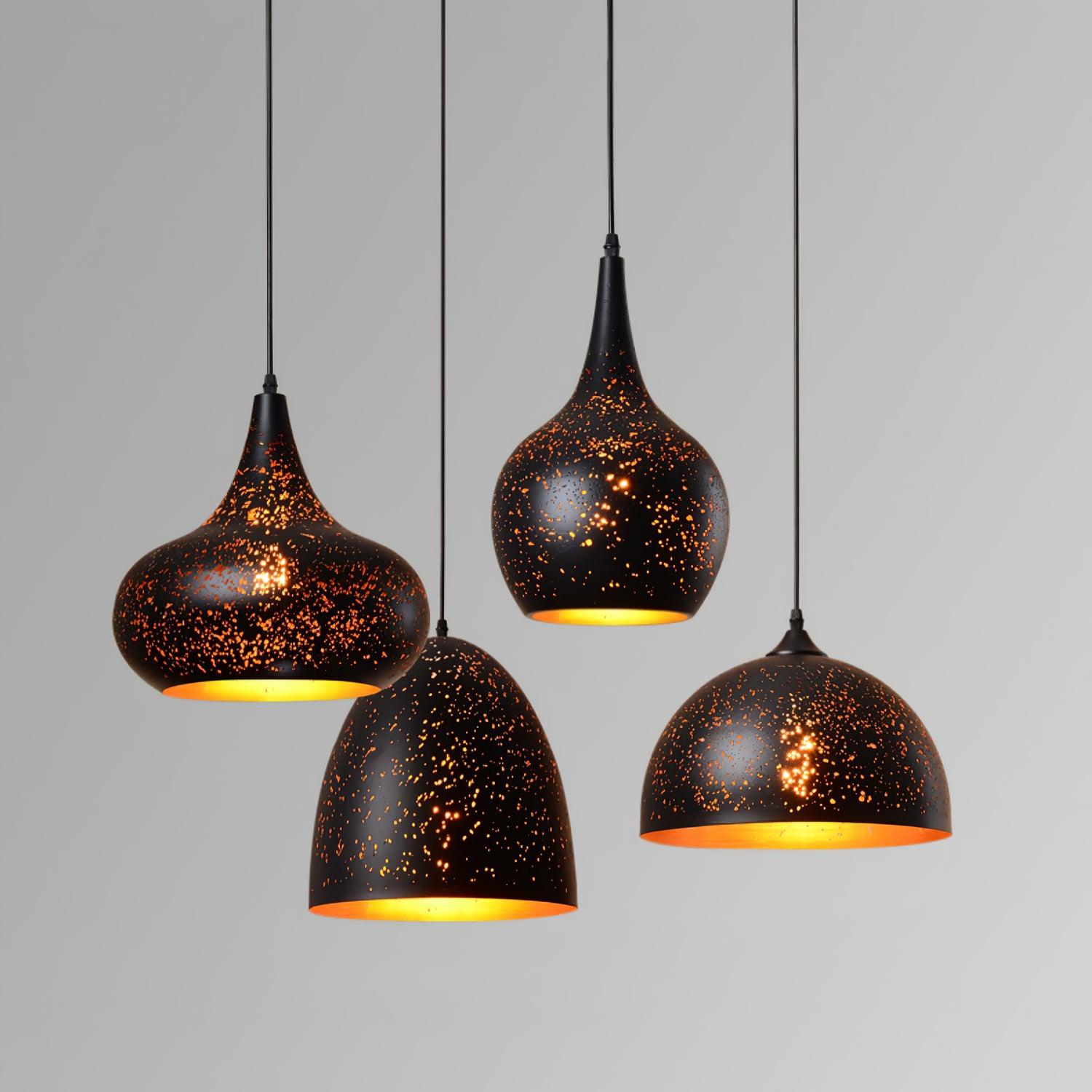 Calania Hollow Industrial Pendant Lamp
