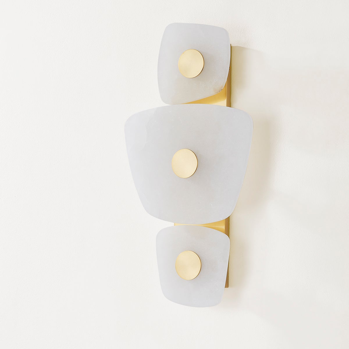 Fylsa Asymmetric Alabaster Wall Light