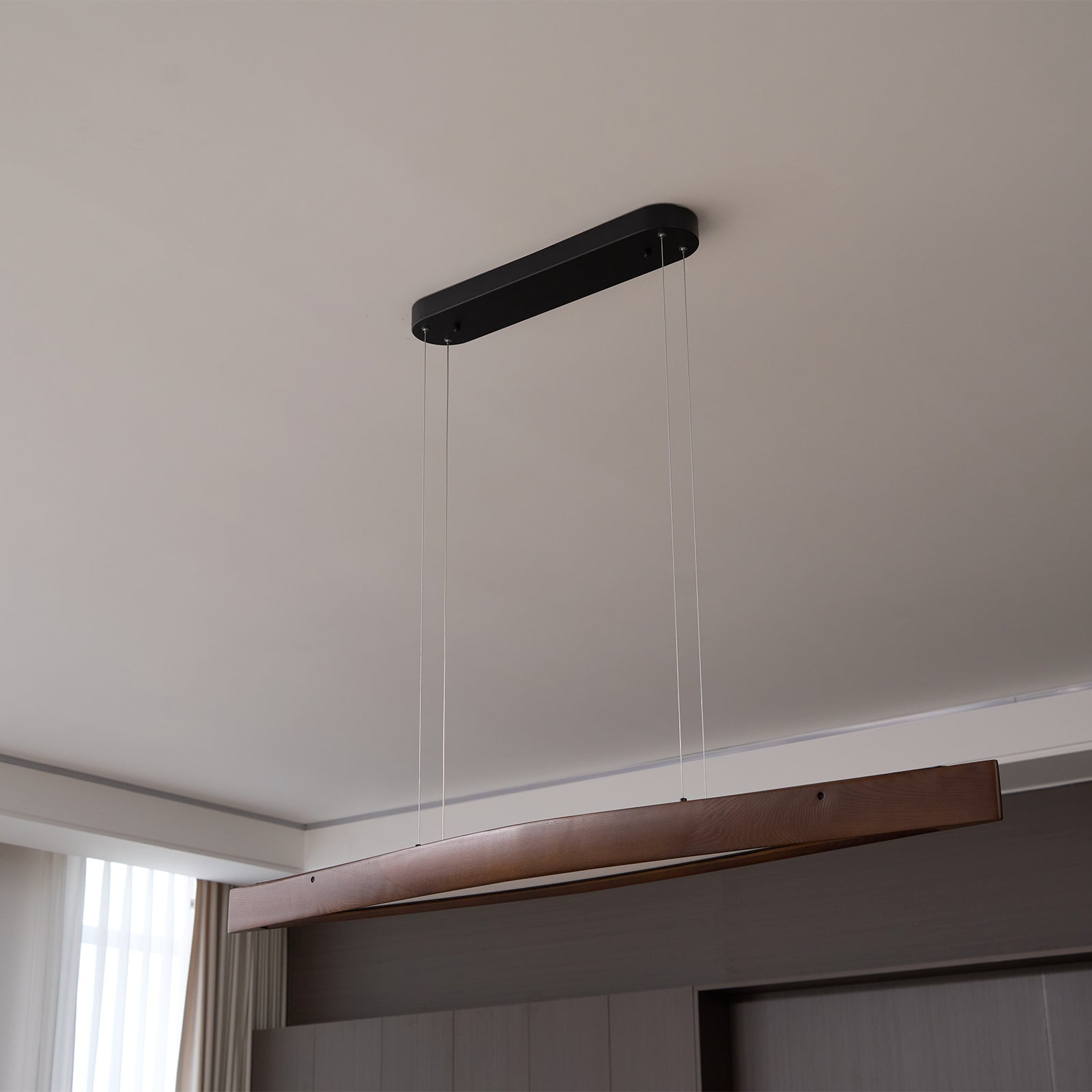 Syliielle Wood Scandinavian Pendant Lamp