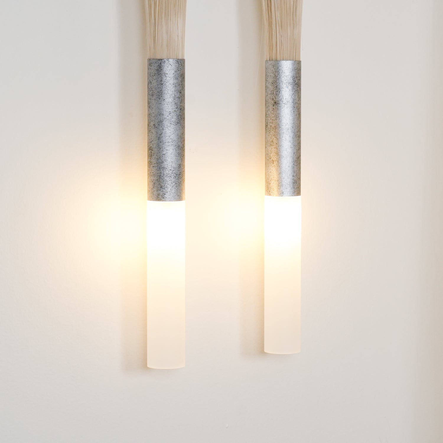 Aurelielle Wall Lamp Horsehair Brass