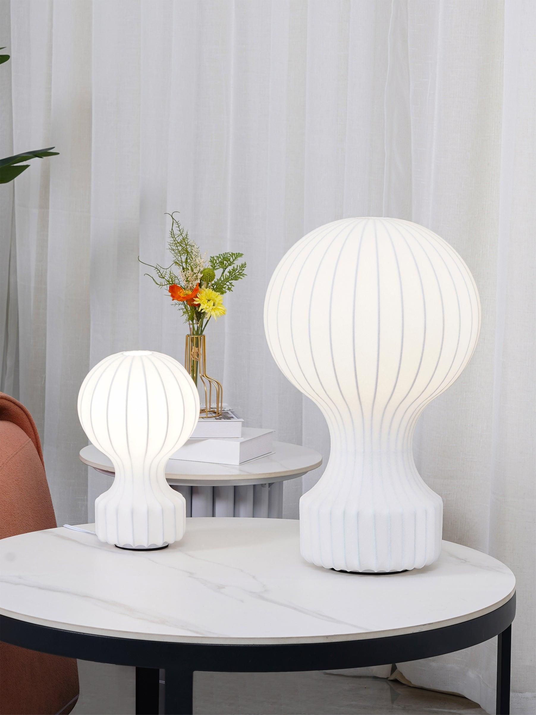 Lirove Steel Sculptural Table Lamp