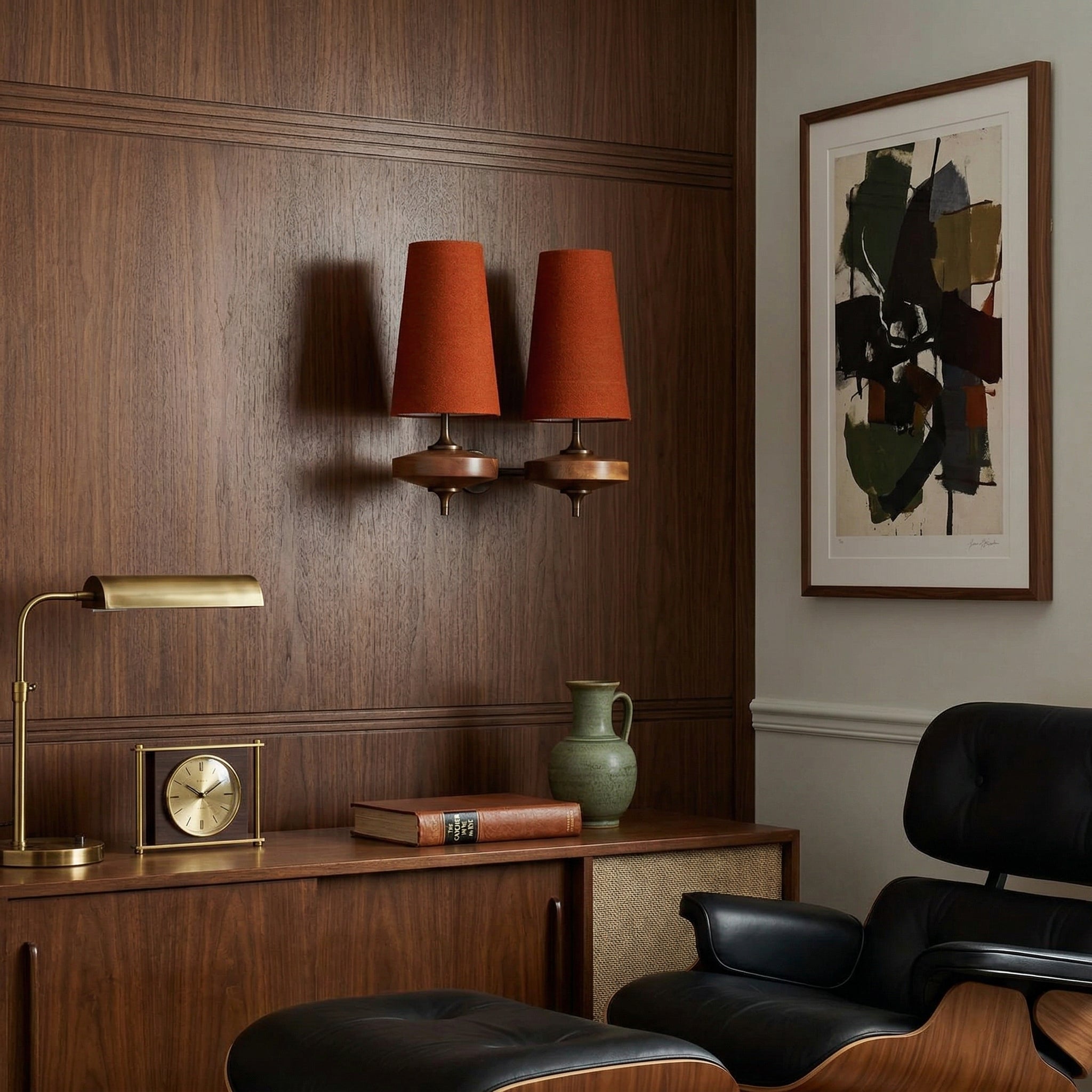 Aurewood Hour Rho Indoor Wall Light