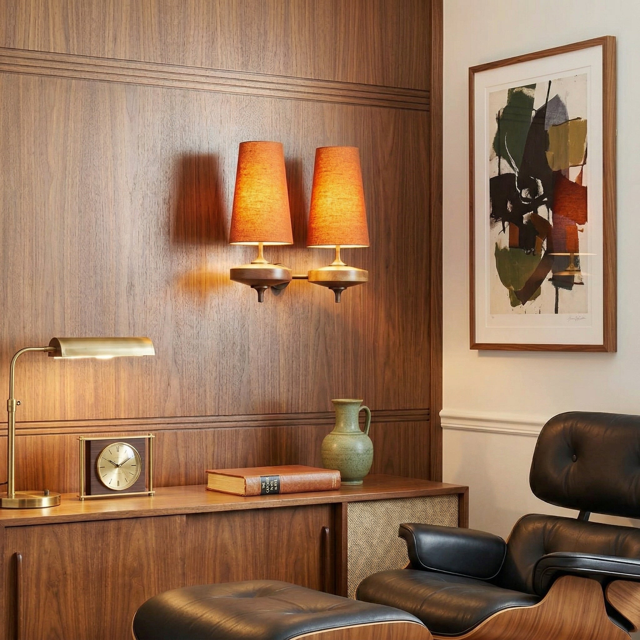 Aurewood Hour Rho Indoor Wall Light