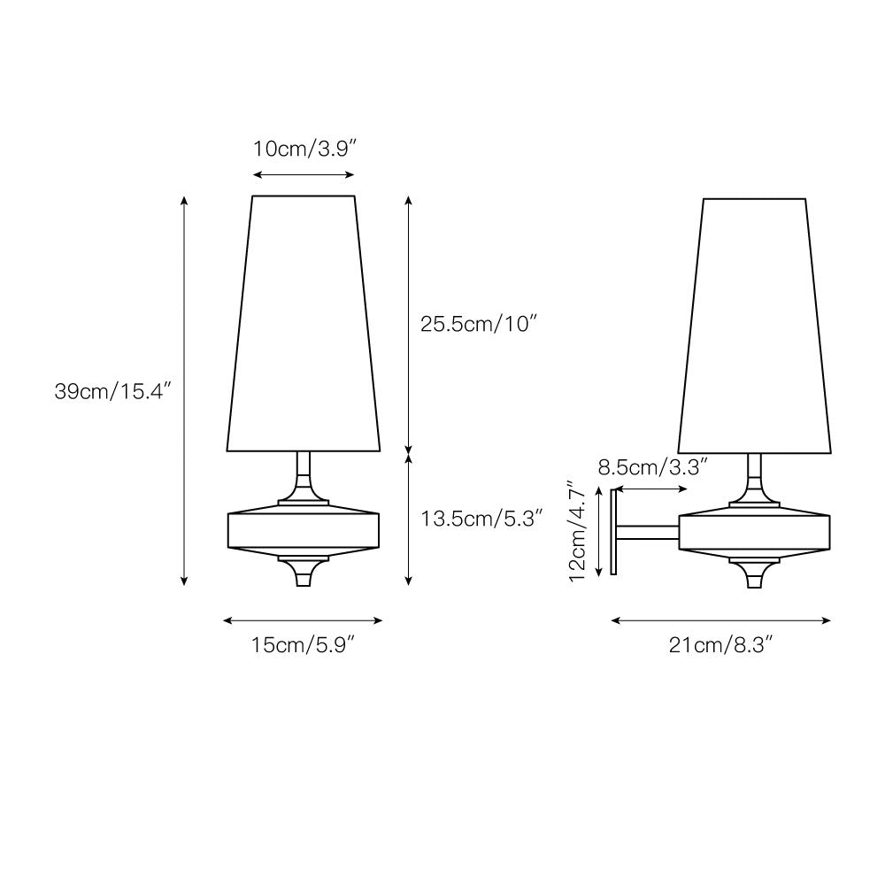 Aurewood Hour Rho Indoor Wall Light