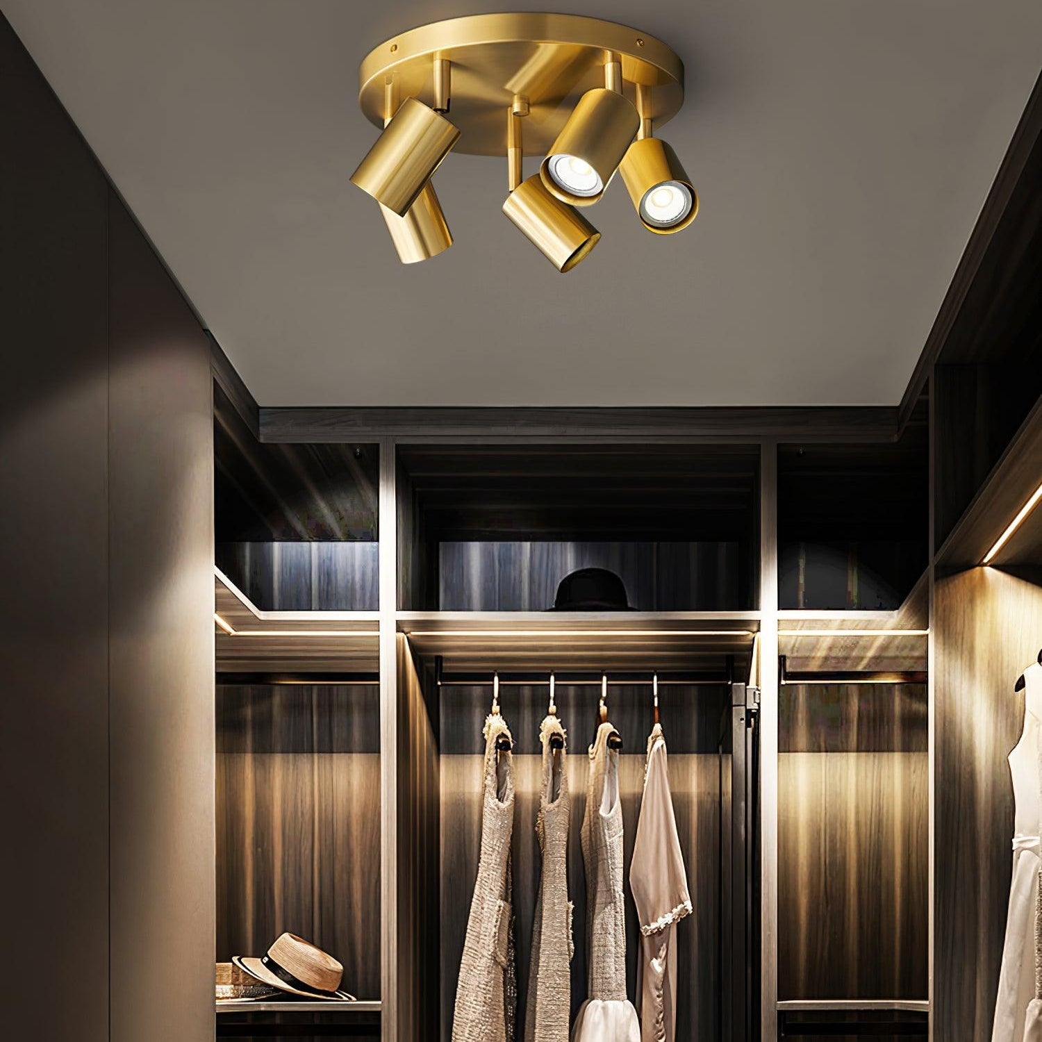 Julian Ceiling Lamp Cylinder Adjustable Contemporary