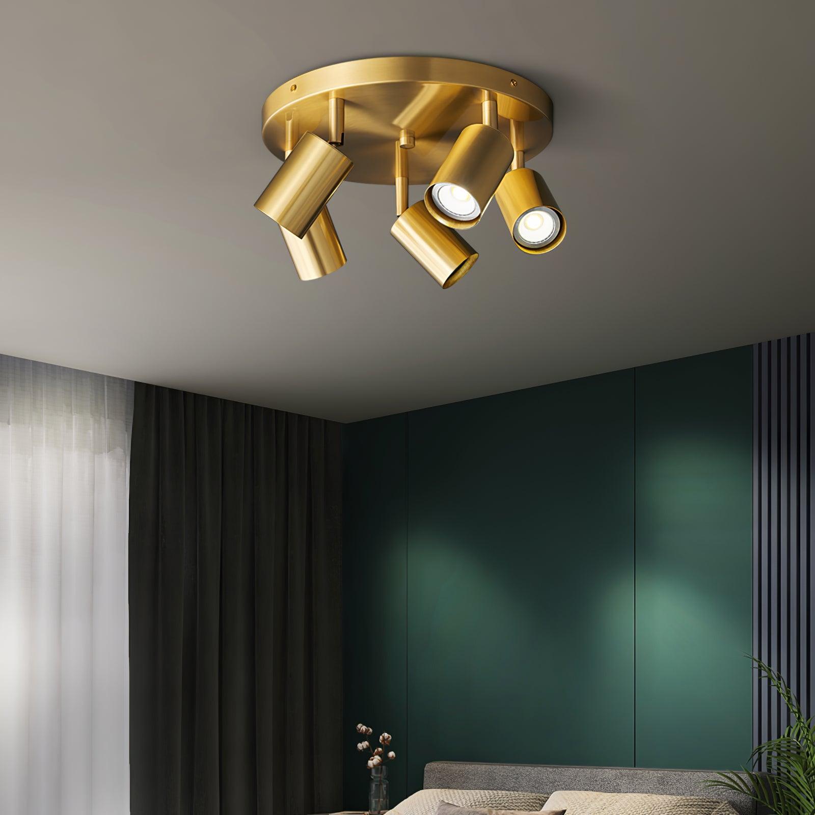 Julian Ceiling Lamp Cylinder Adjustable Contemporary