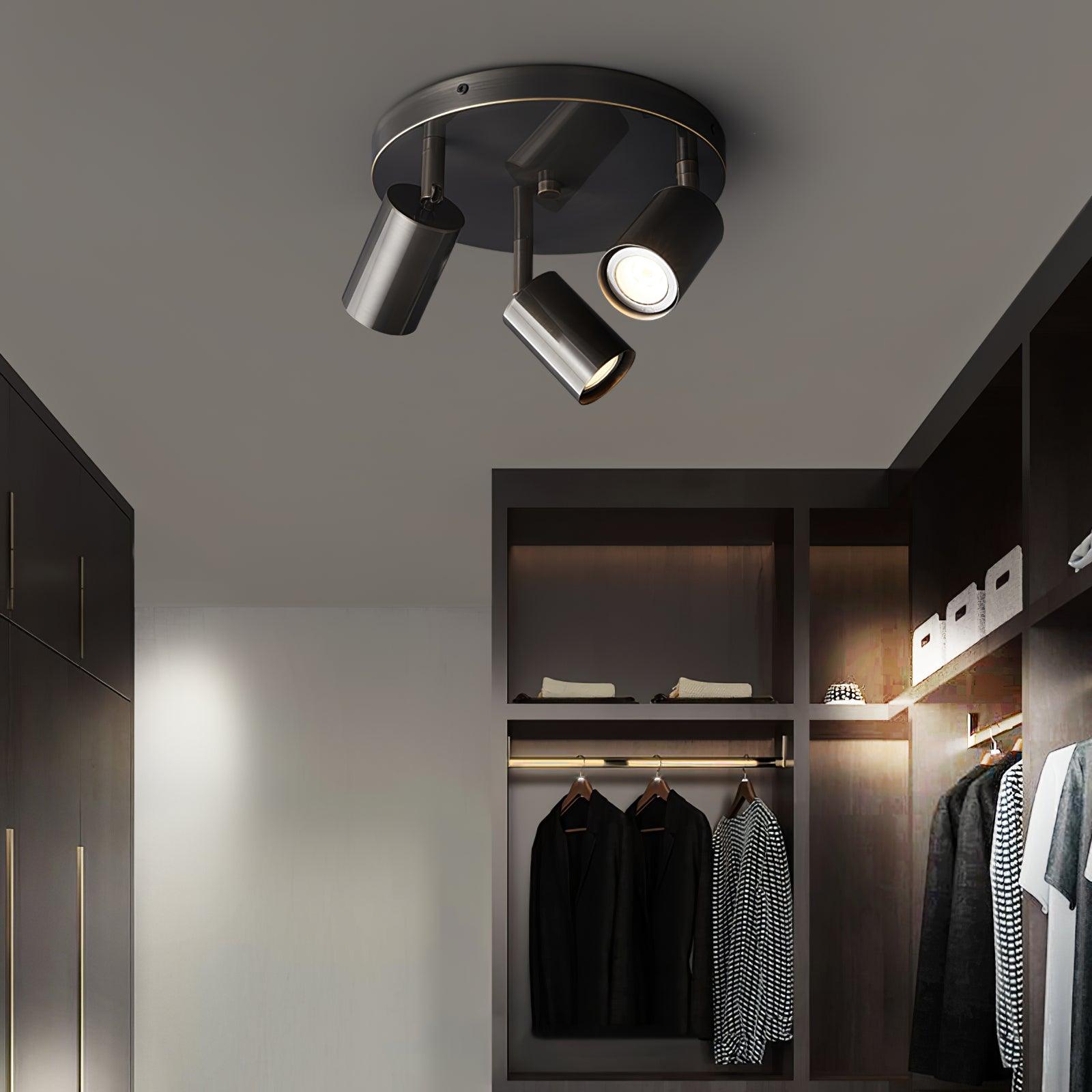 Julian Ceiling Lamp Cylinder Adjustable Contemporary