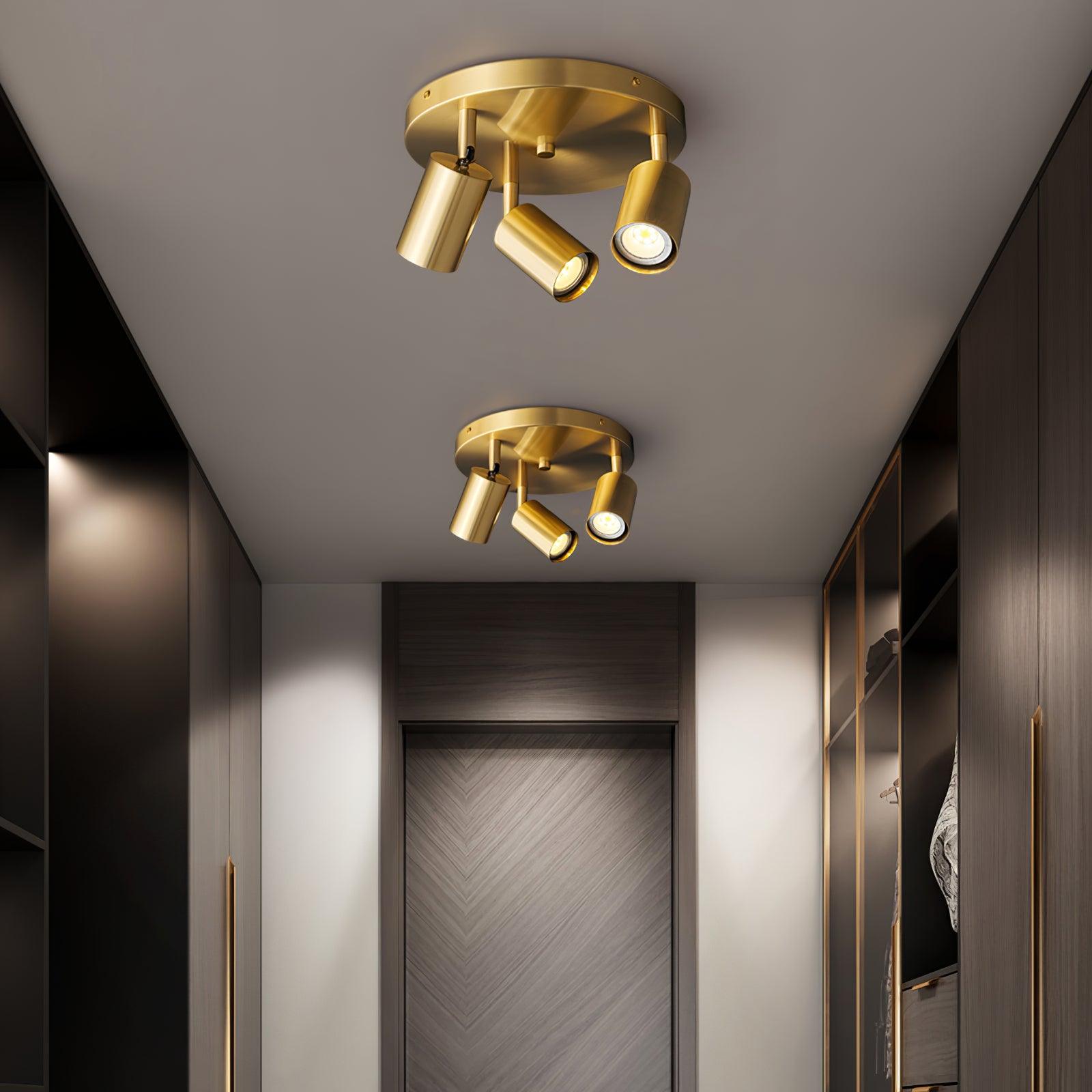 Julian Ceiling Lamp Cylinder Adjustable Contemporary