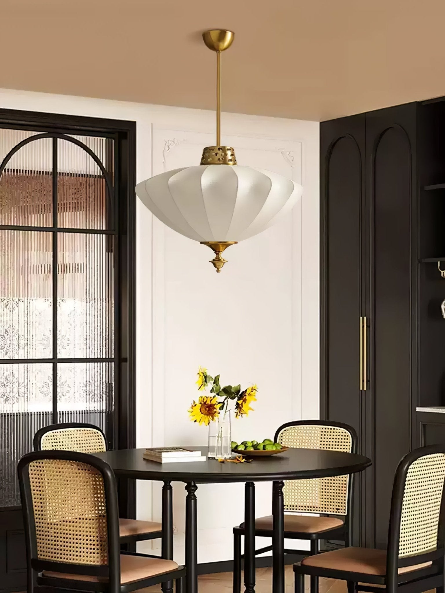 Ortalara Elegance Vintage Bloom Silk Pendant Lamp