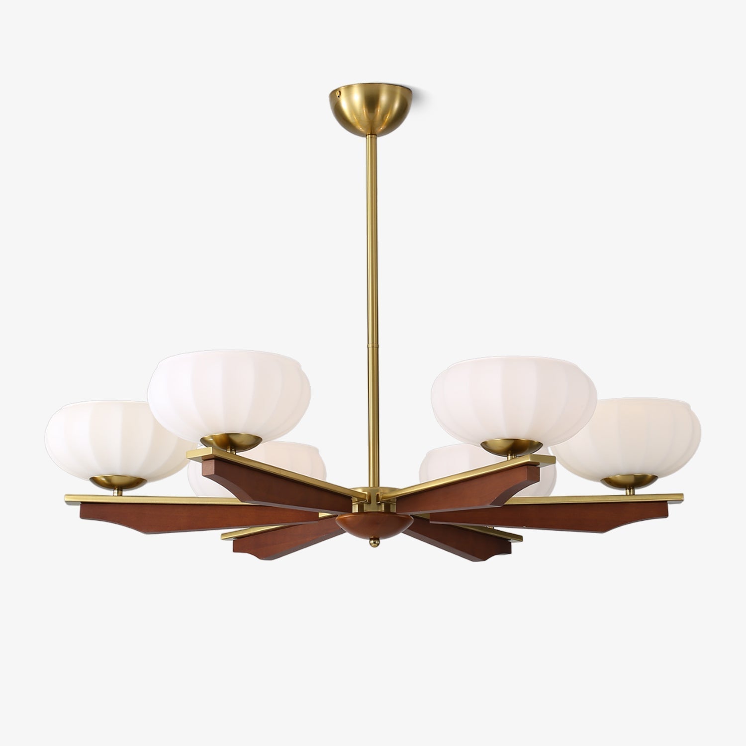 Uzoror Traditional Elegance Vintage Wood Chandelier