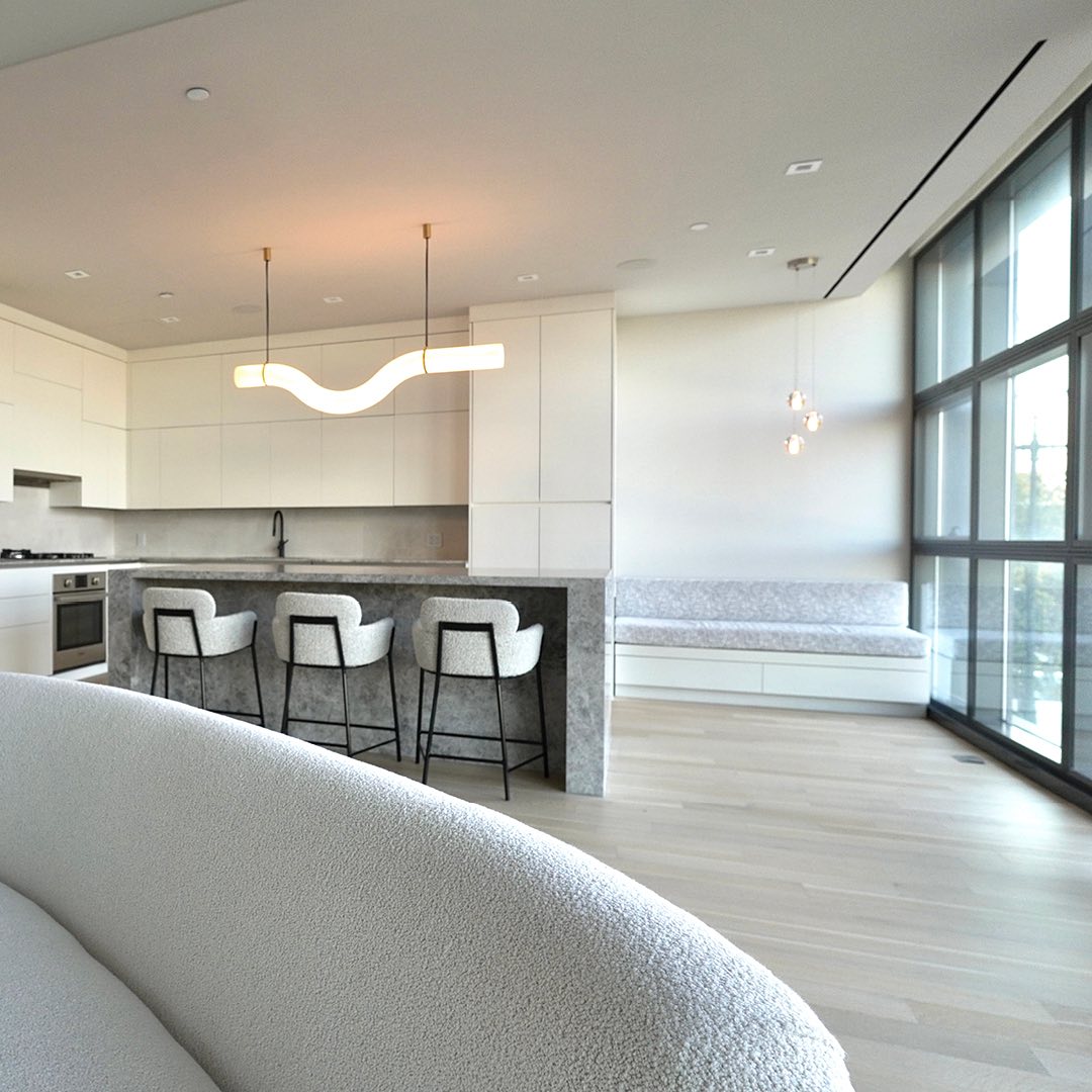 Luste Alabaster Closed-loop Pendant Light Chandelier