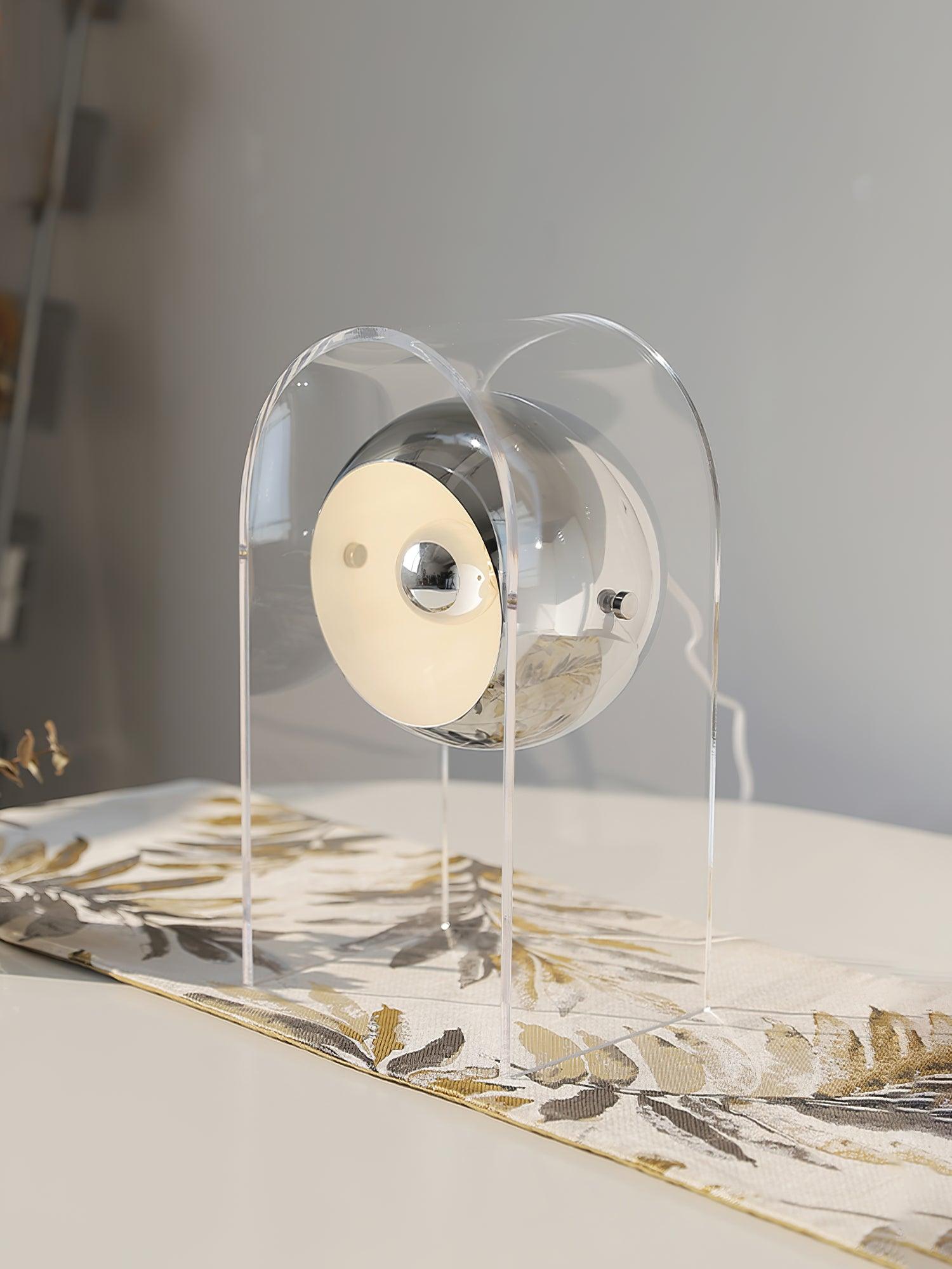 Tynza Steel Futuristic Table Lamp