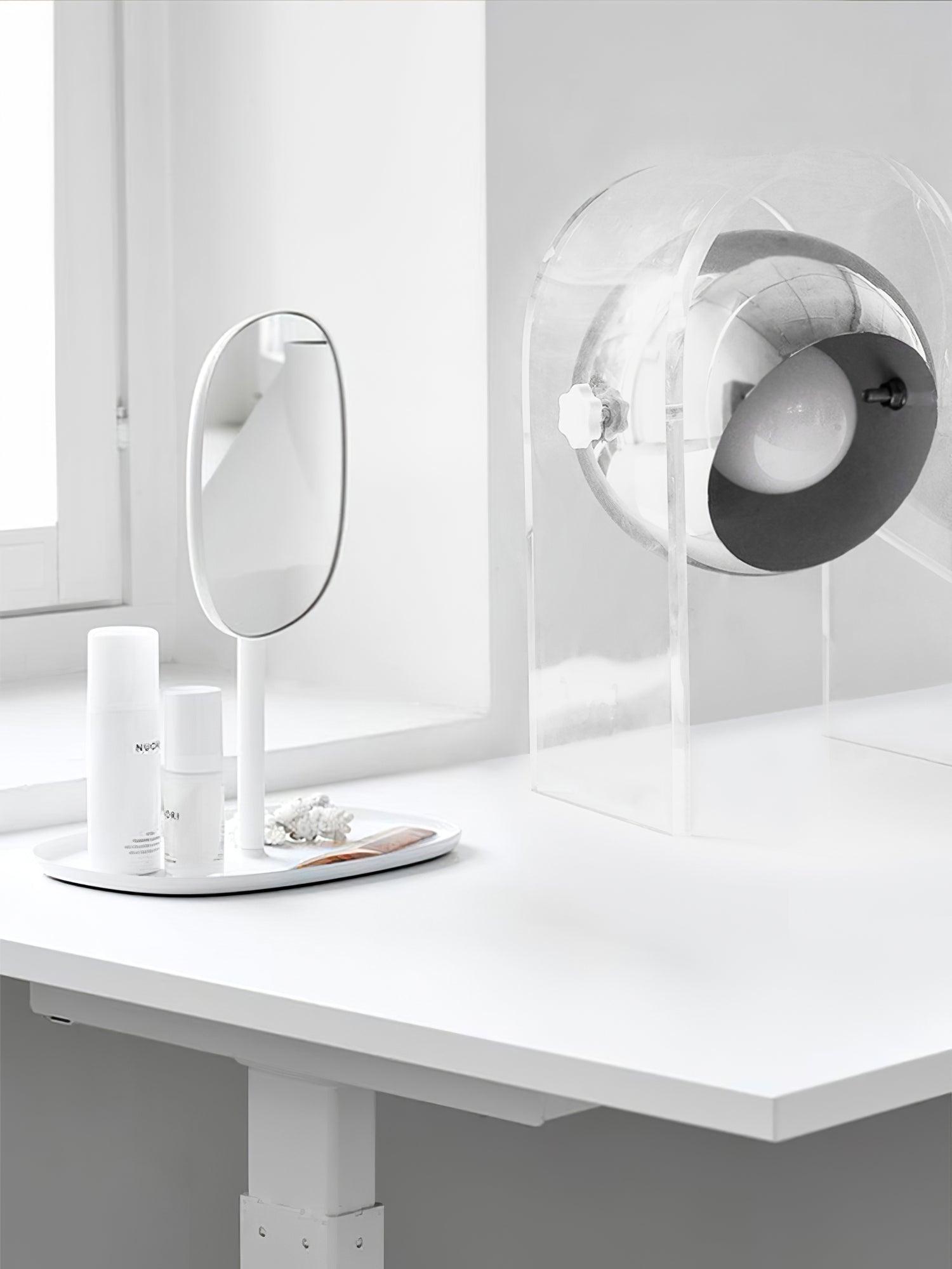 Tynza Steel Futuristic Table Lamp