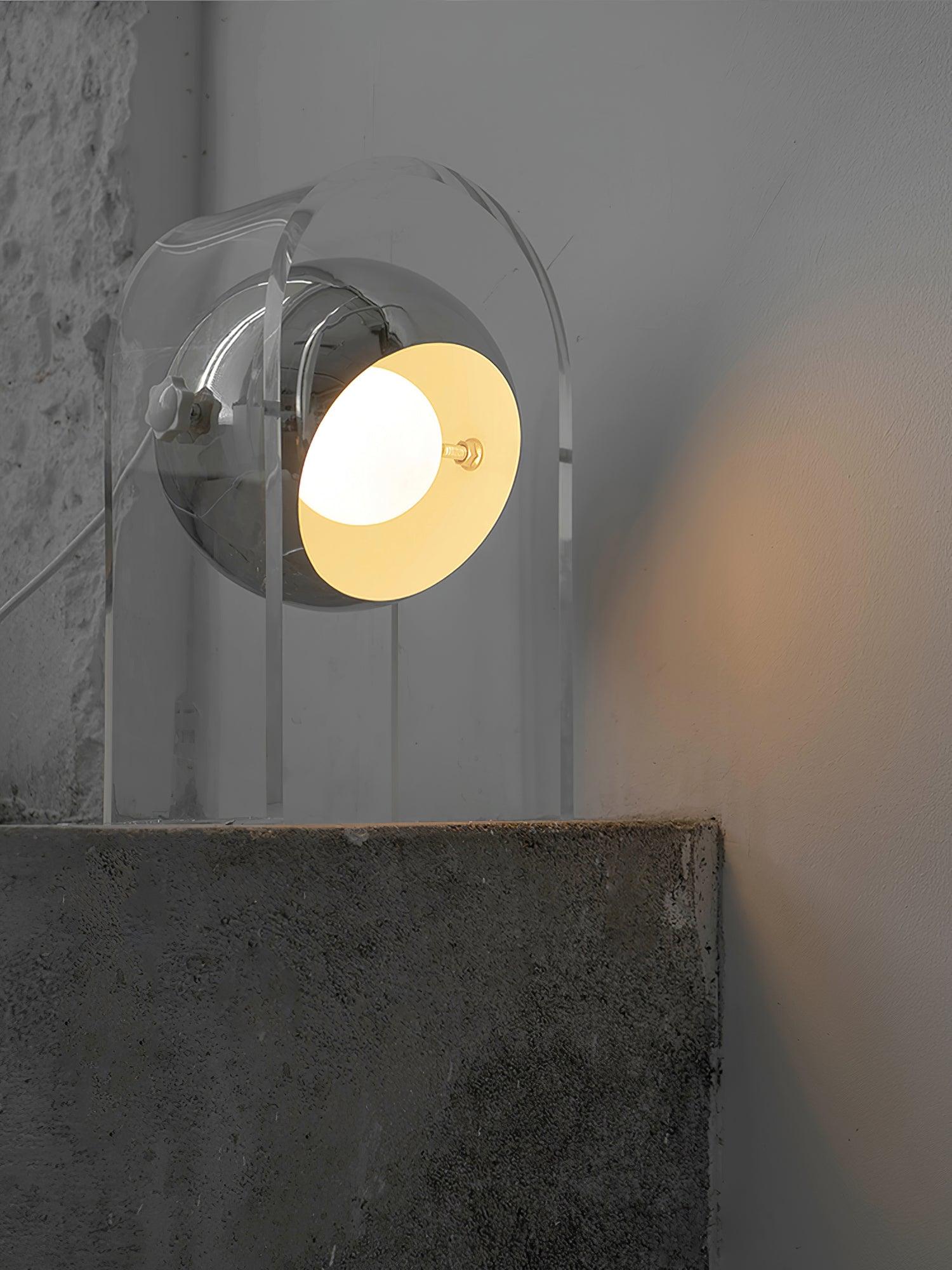 Tynza Steel Futuristic Table Lamp