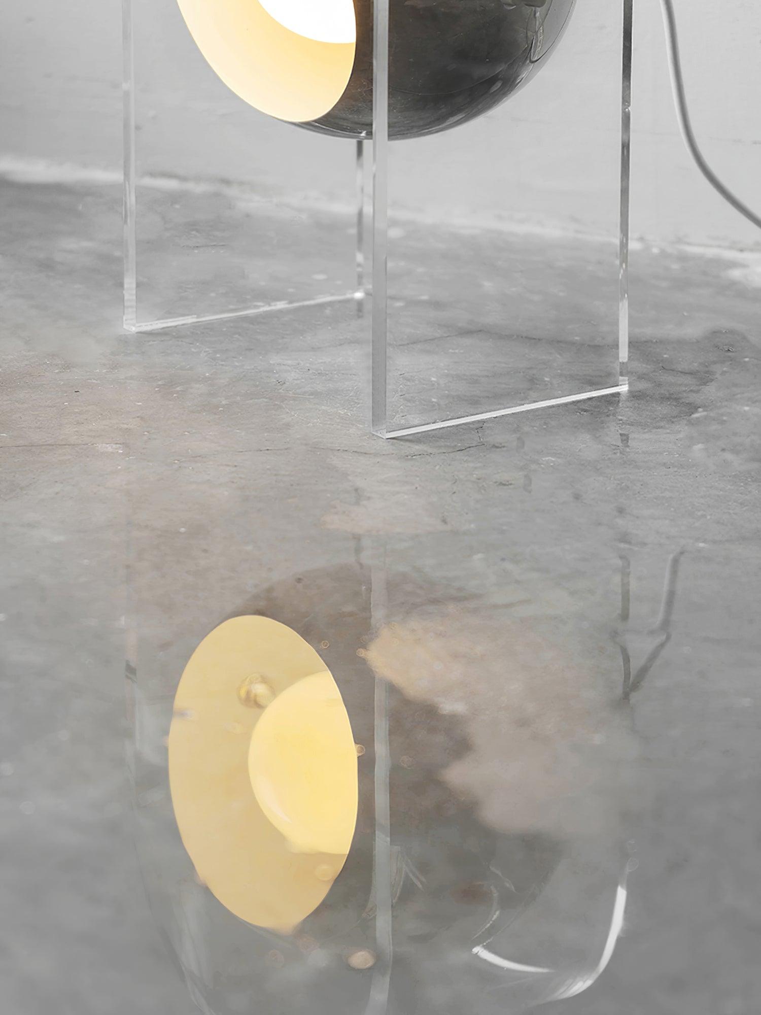 Tynza Steel Futuristic Table Lamp