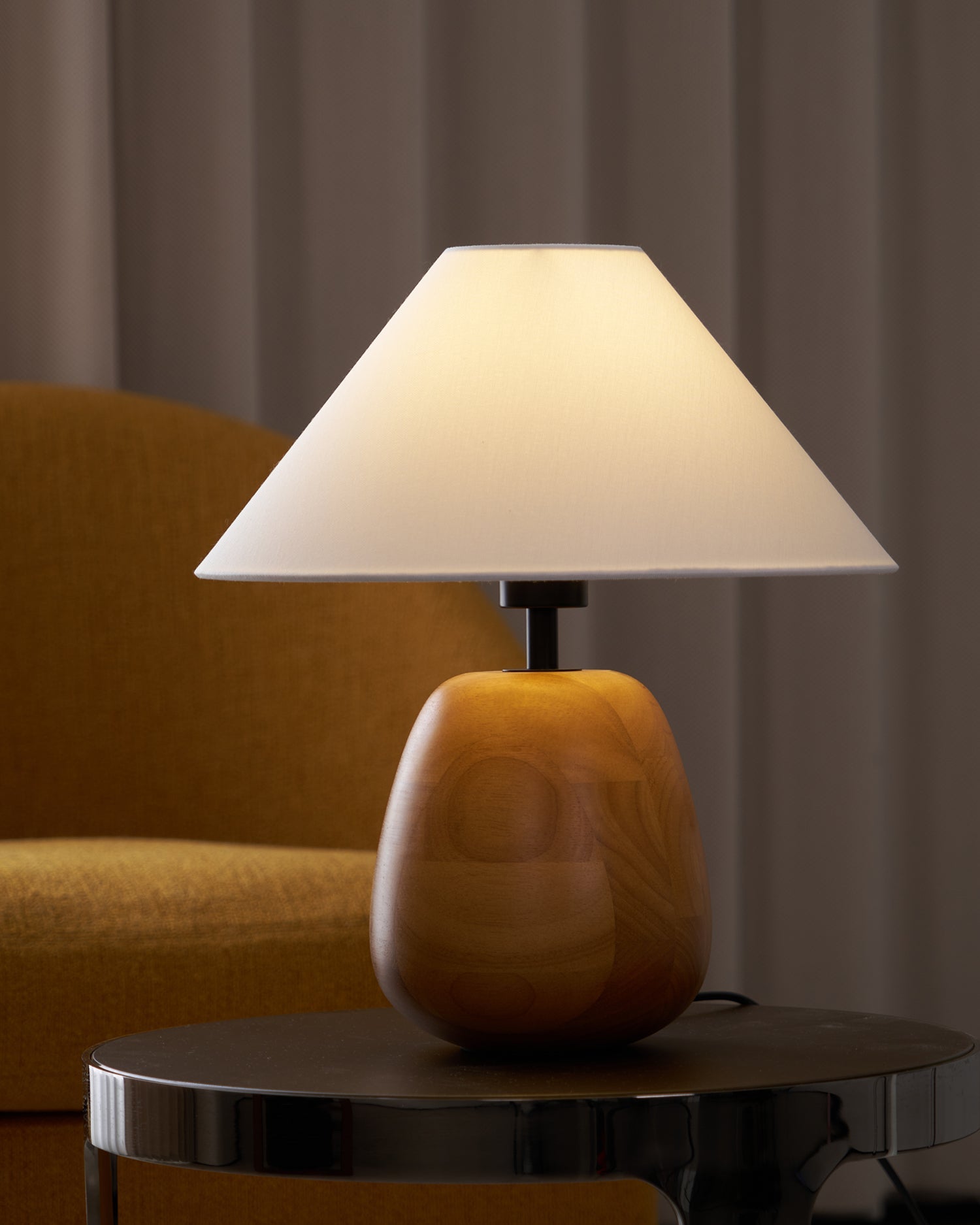 Syloraya Modern Wood Table Lamp