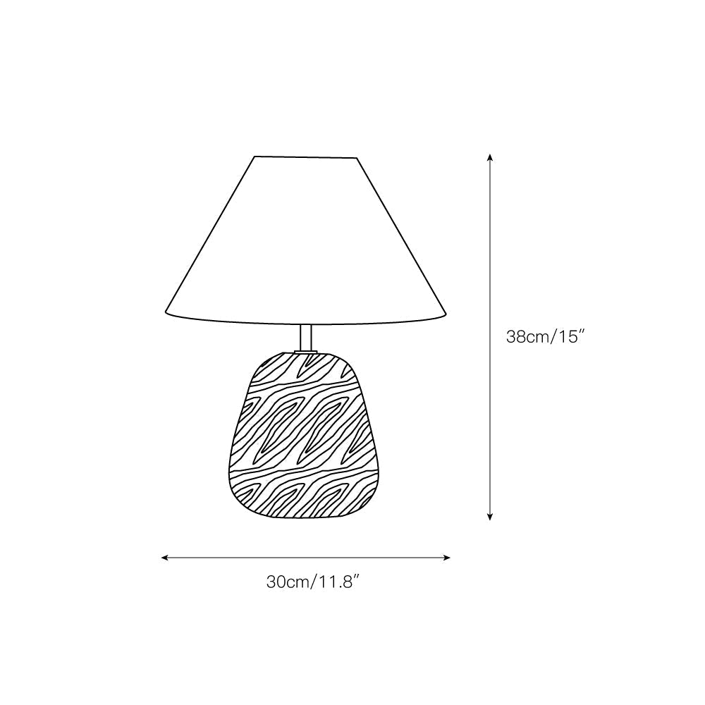 Lindenier Wood Table Lamp