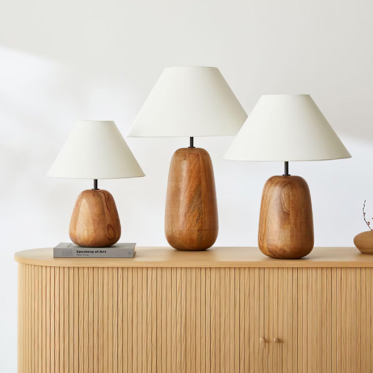 Syloraya Modern Wood Table Lamp