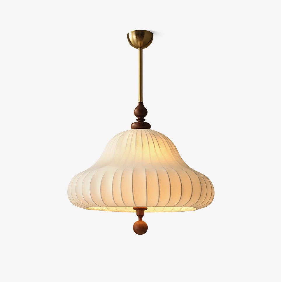 Caserielle Pendant Lamp Blooming Flower Shape Brass